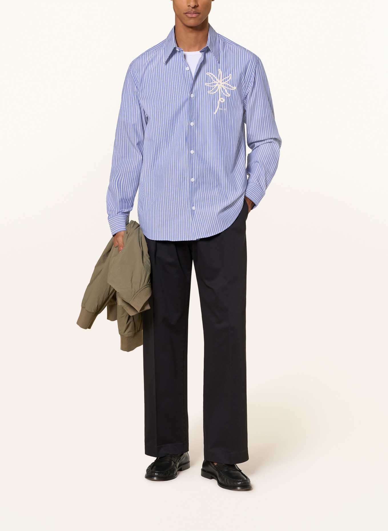 NN.07 Hose Relaxed Fit: DUNKELBLAU