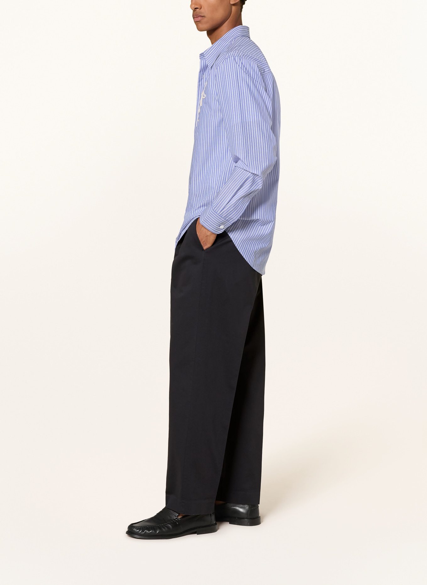 NN.07 Hose Relaxed Fit: DUNKELBLAU