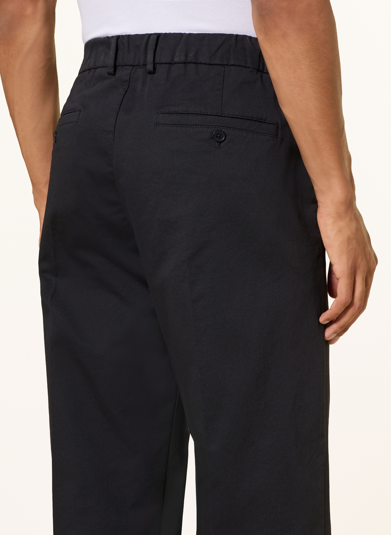 NN.07 Hose Relaxed Fit: DUNKELBLAU