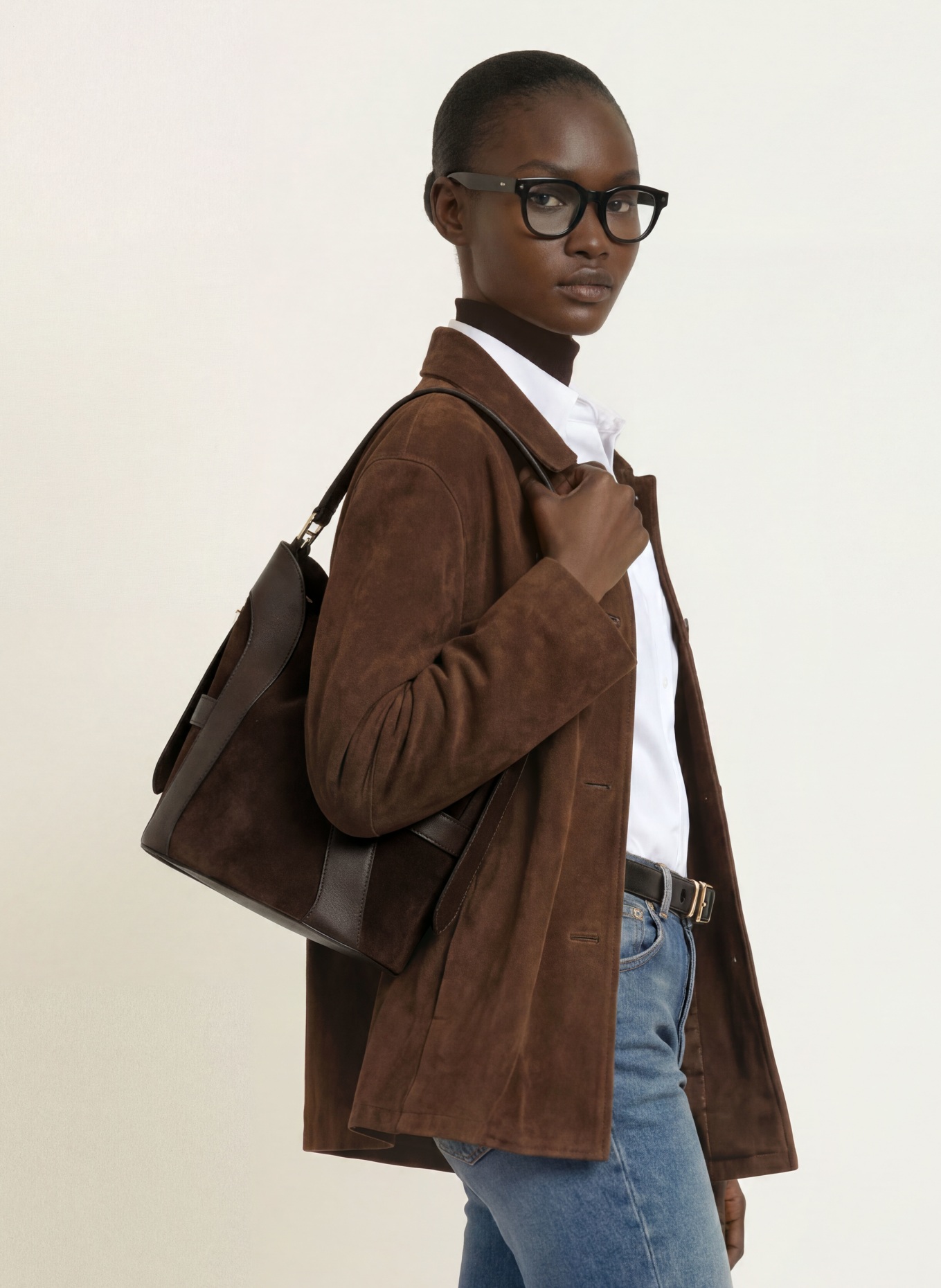 AIGNER DEBORAH handbag: DARK BROWN