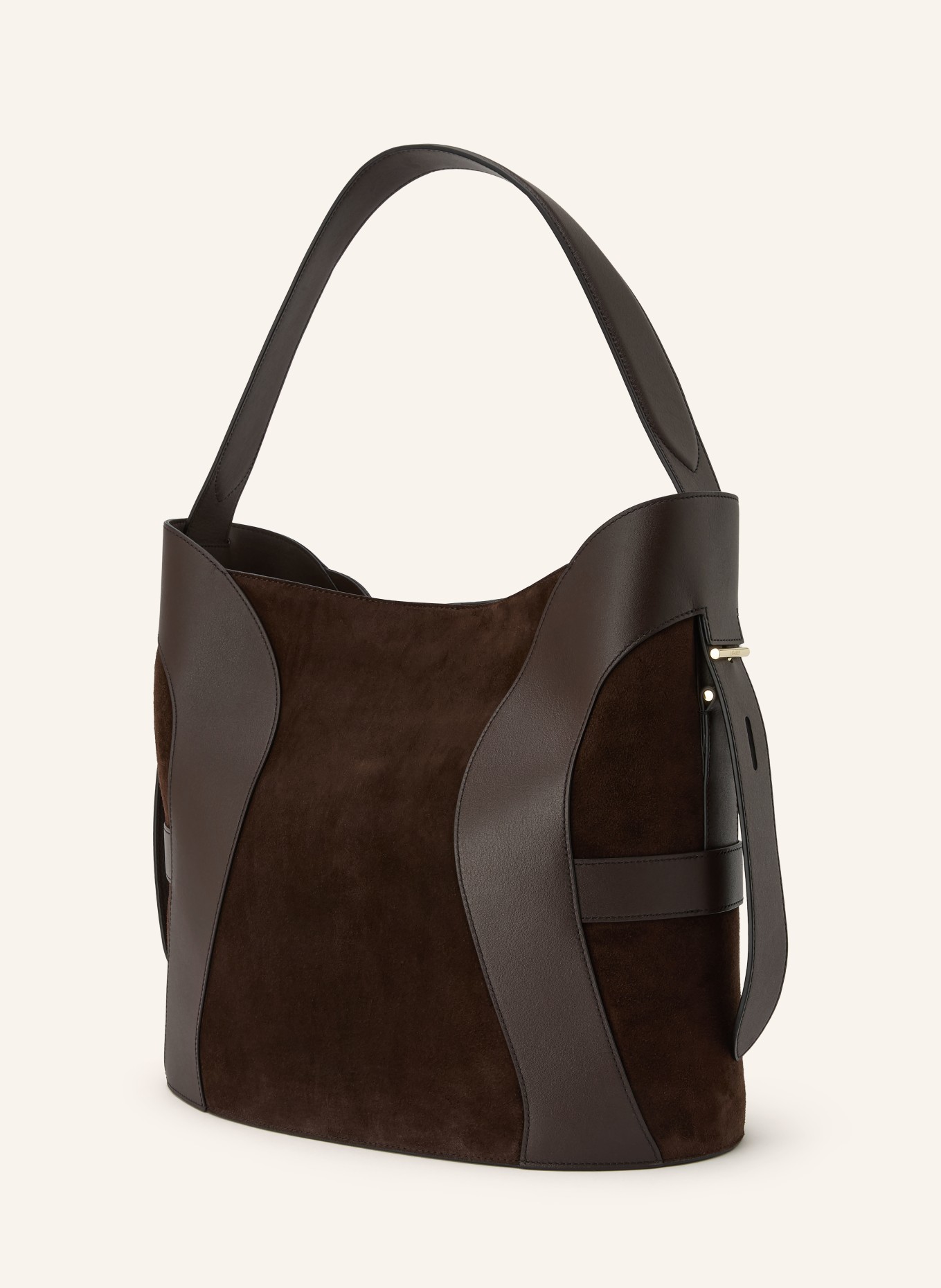 AIGNER Beuteltasche DEBORAH LARGE: DUNKELBRAUN