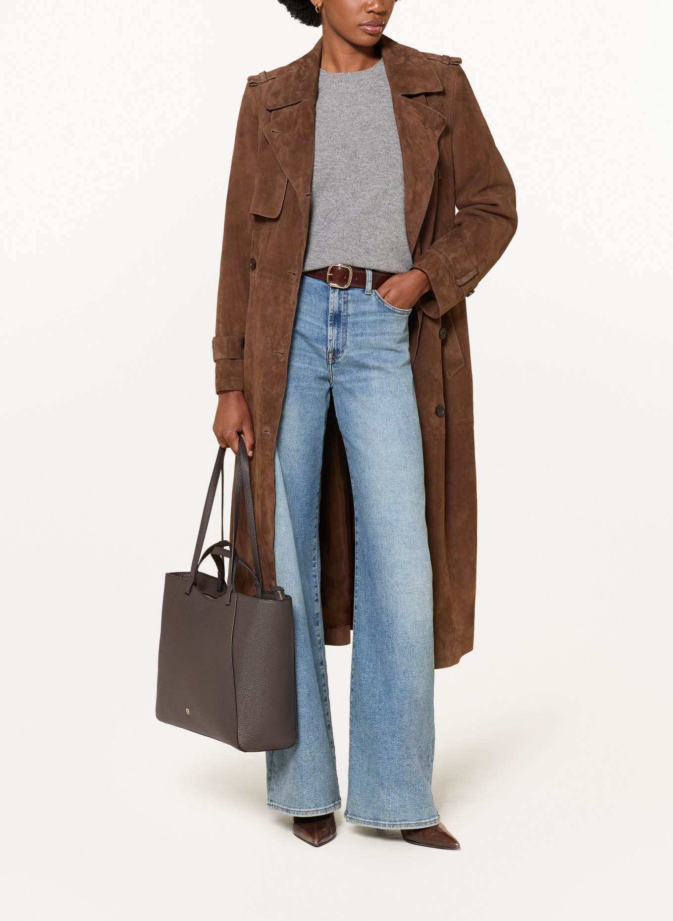 AIGNER Shopper PURA: DUNKELBRAUN