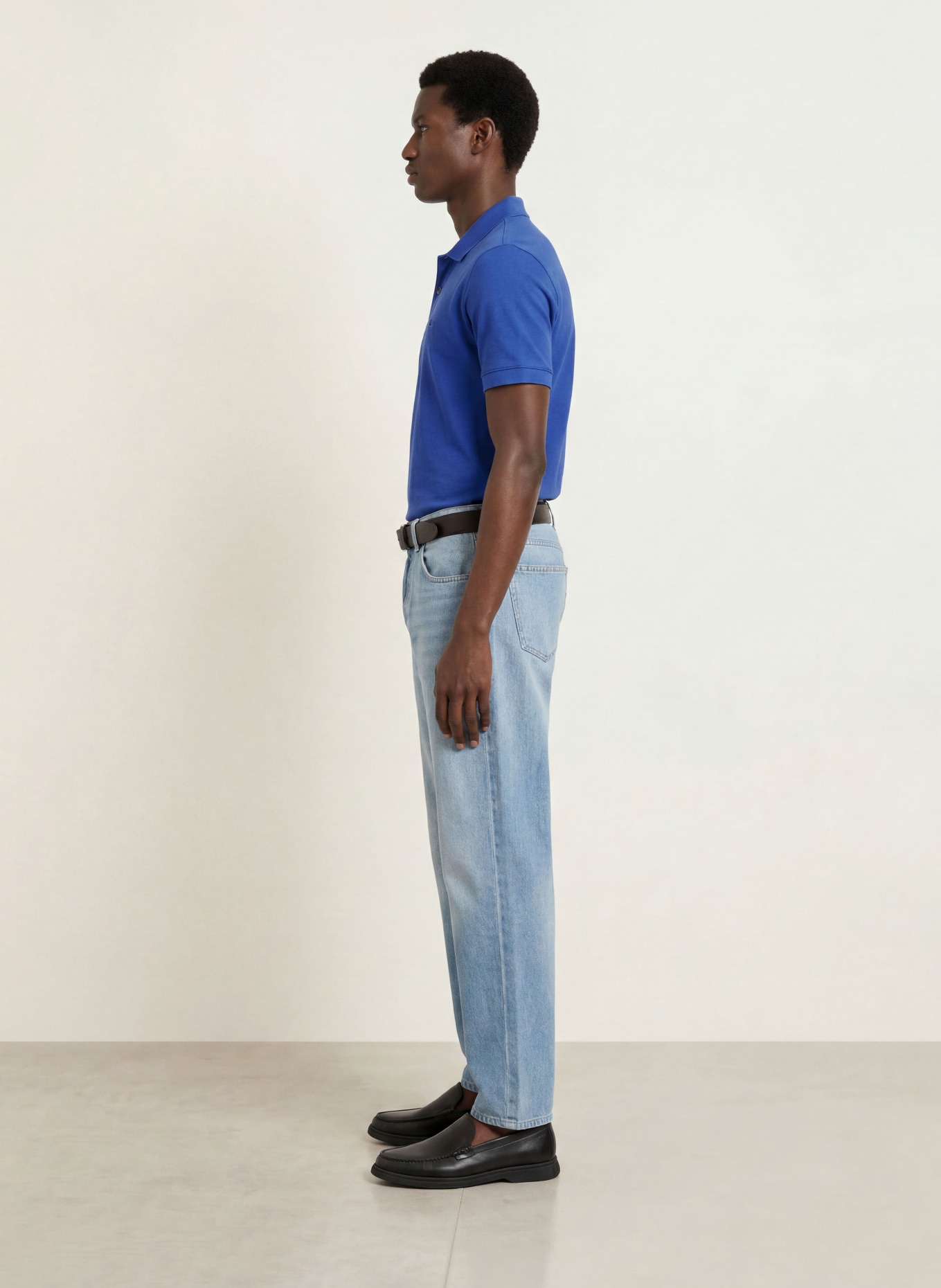 BOSS Piqué-Poloshirt PALLAS Regular Fit: BLAU
