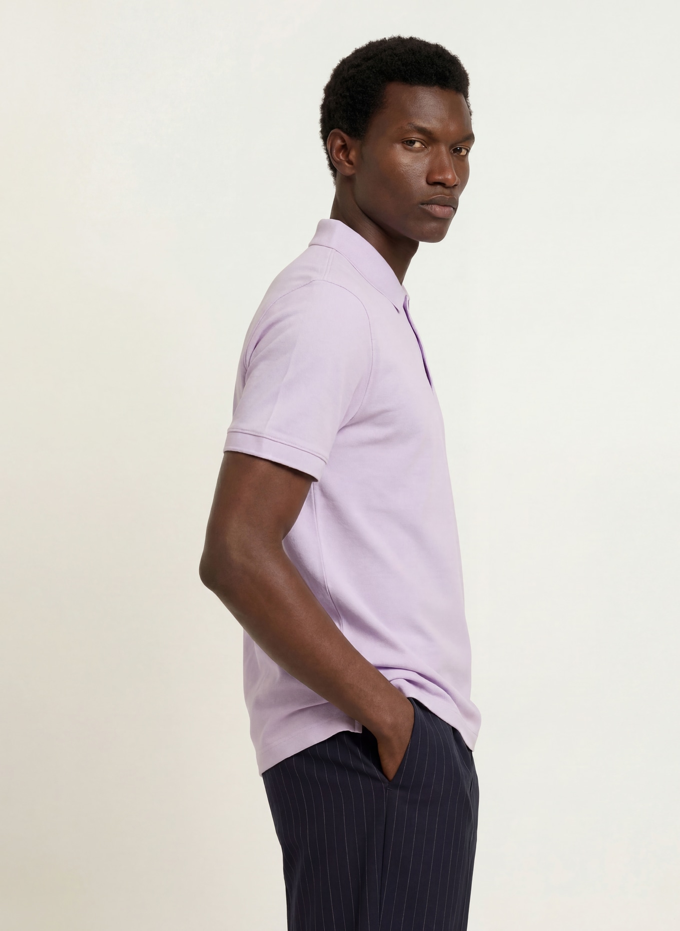 BOSS Piqué-Poloshirt PALLAS Regular Fit: HELLLILA
