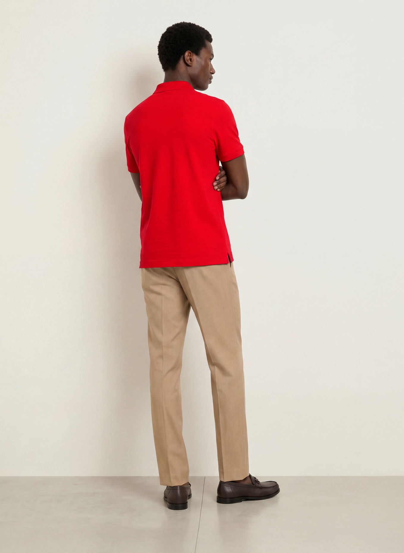 BOSS Piqué-Poloshirt PALLAS Regular Fit: ROT