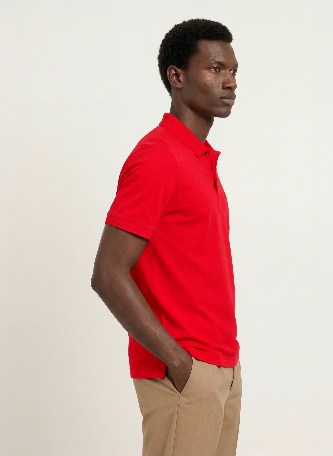 BOSS Piqué-Poloshirt PALLAS Regular Fit: ROT