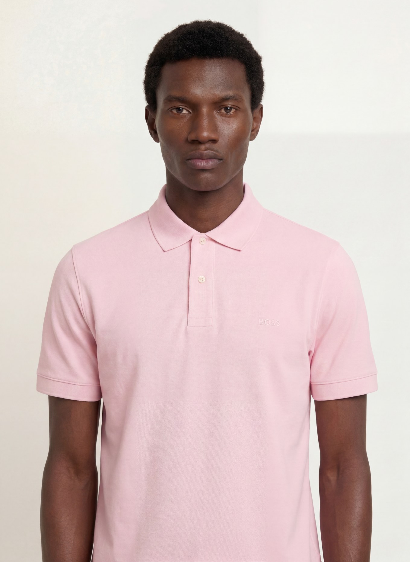 BOSS Piqué-Poloshirt PALLAS Regular Fit: ROSA