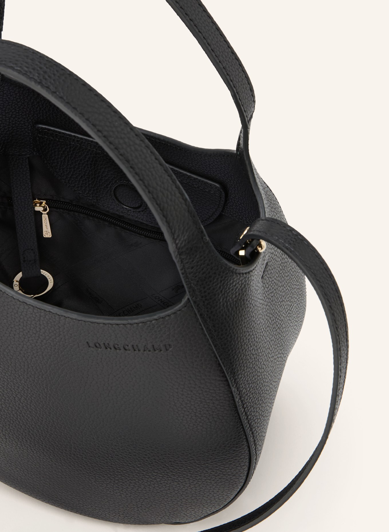 LONGCHAMP Handtasche LE FOULONNE: SCHWARZ