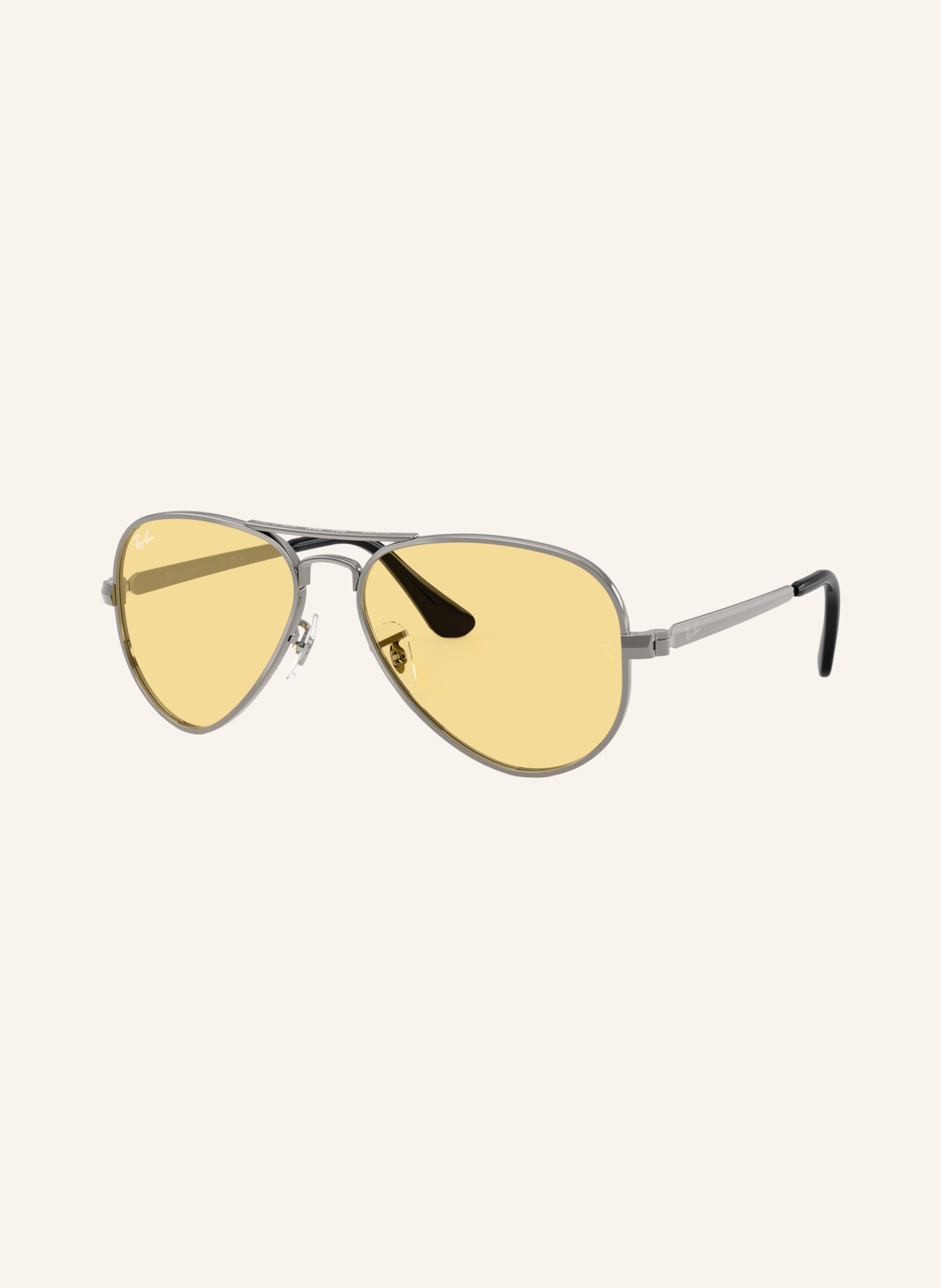 Ray-Ban Sonnenbrille RB3925: DUNKELGRAU/ GELB