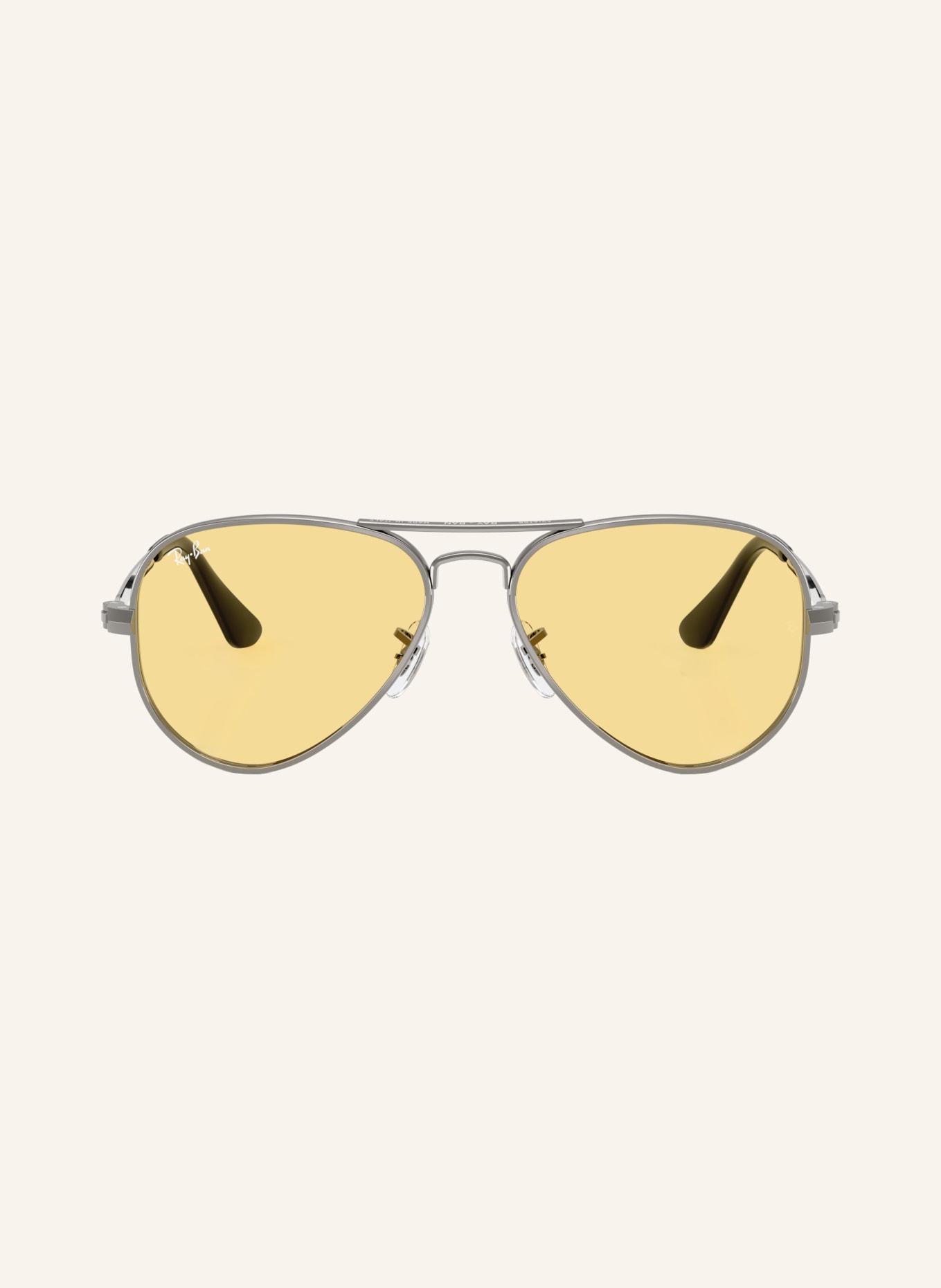 Ray-Ban Sonnenbrille RB3925: DUNKELGRAU/ GELB