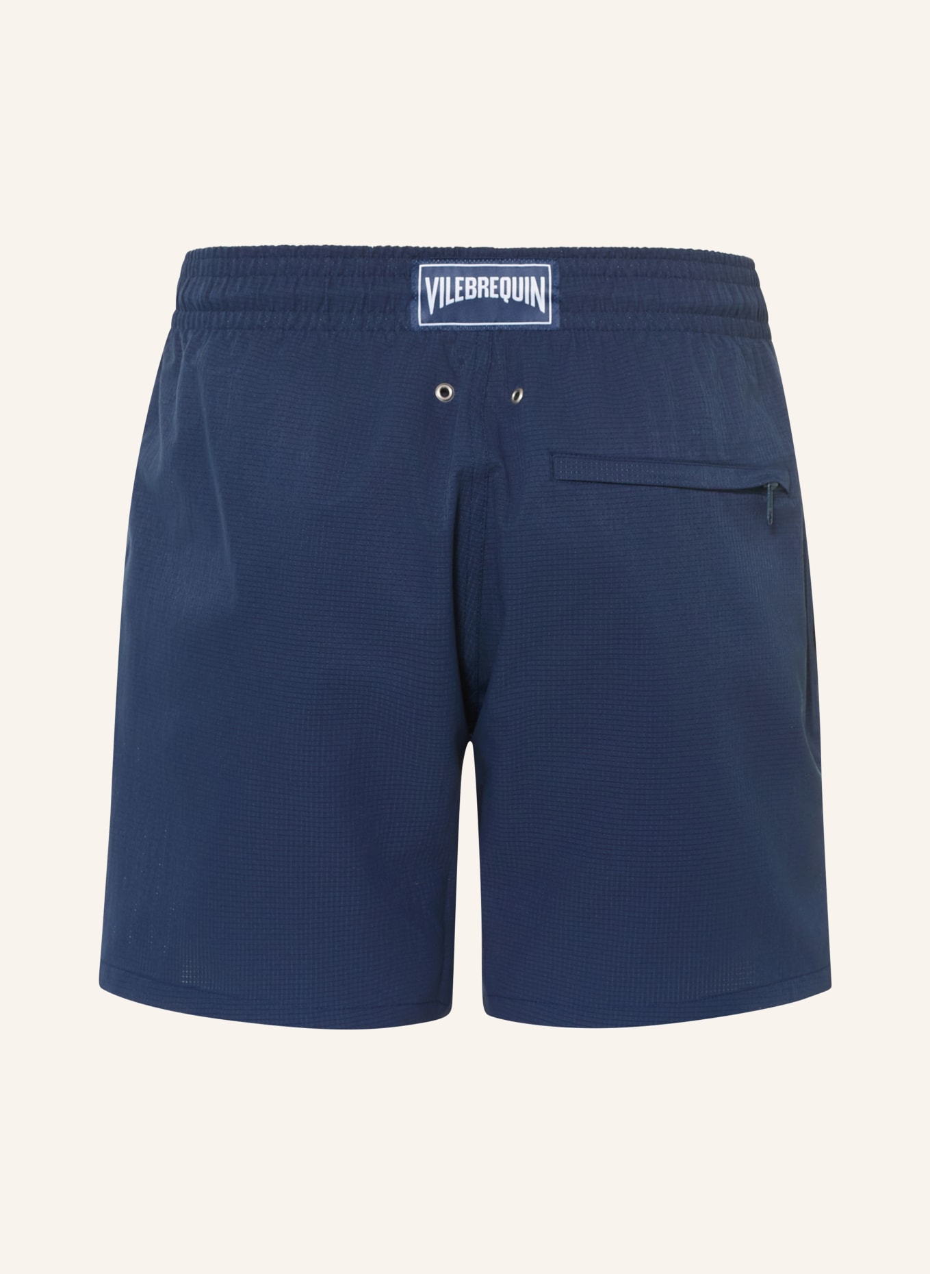 VILEBREQUIN SOLID swim shorts: DARK BLUE