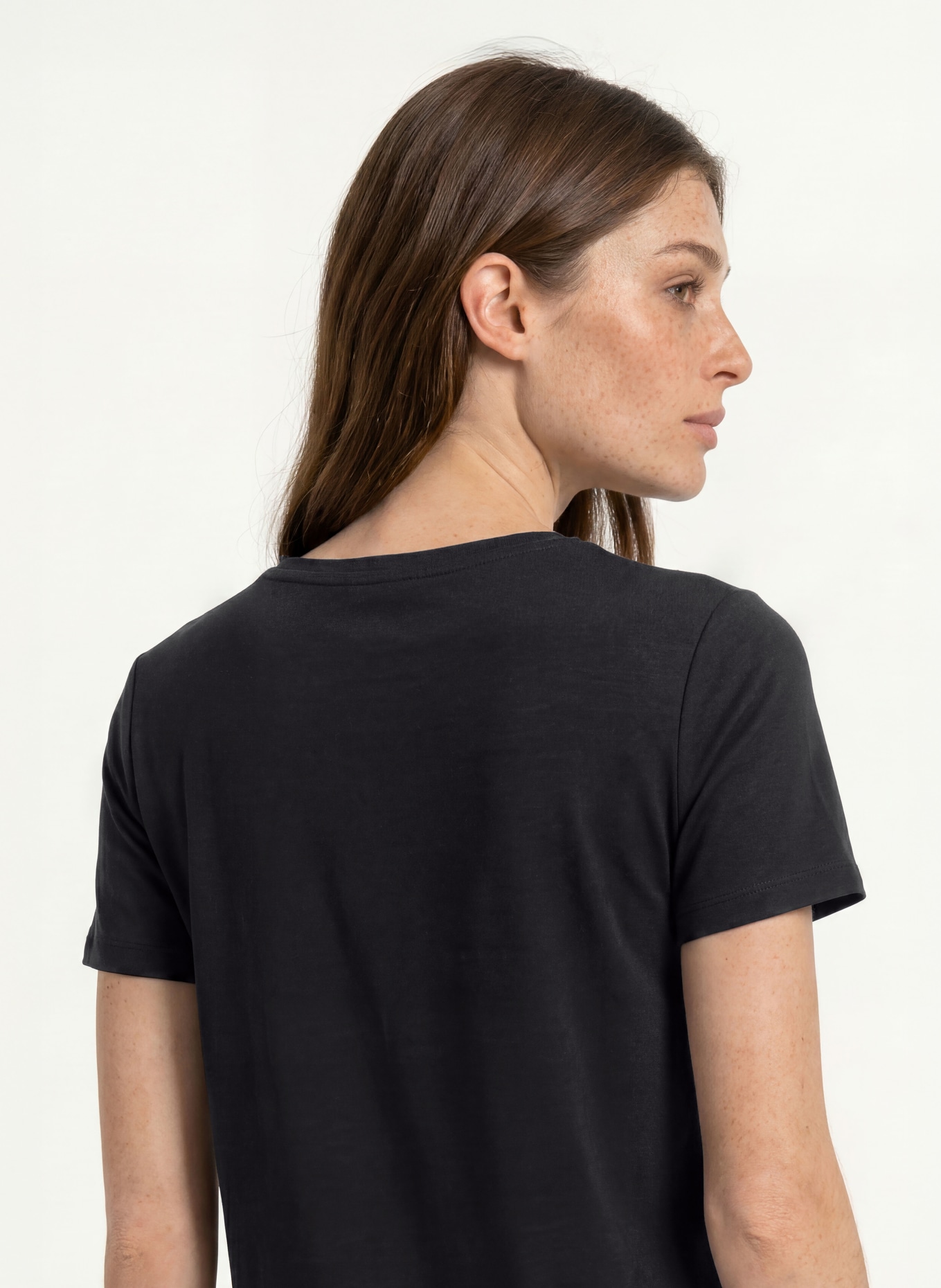 SCHIESSER Schlafshirt MIX+RELAX: SCHWARZ