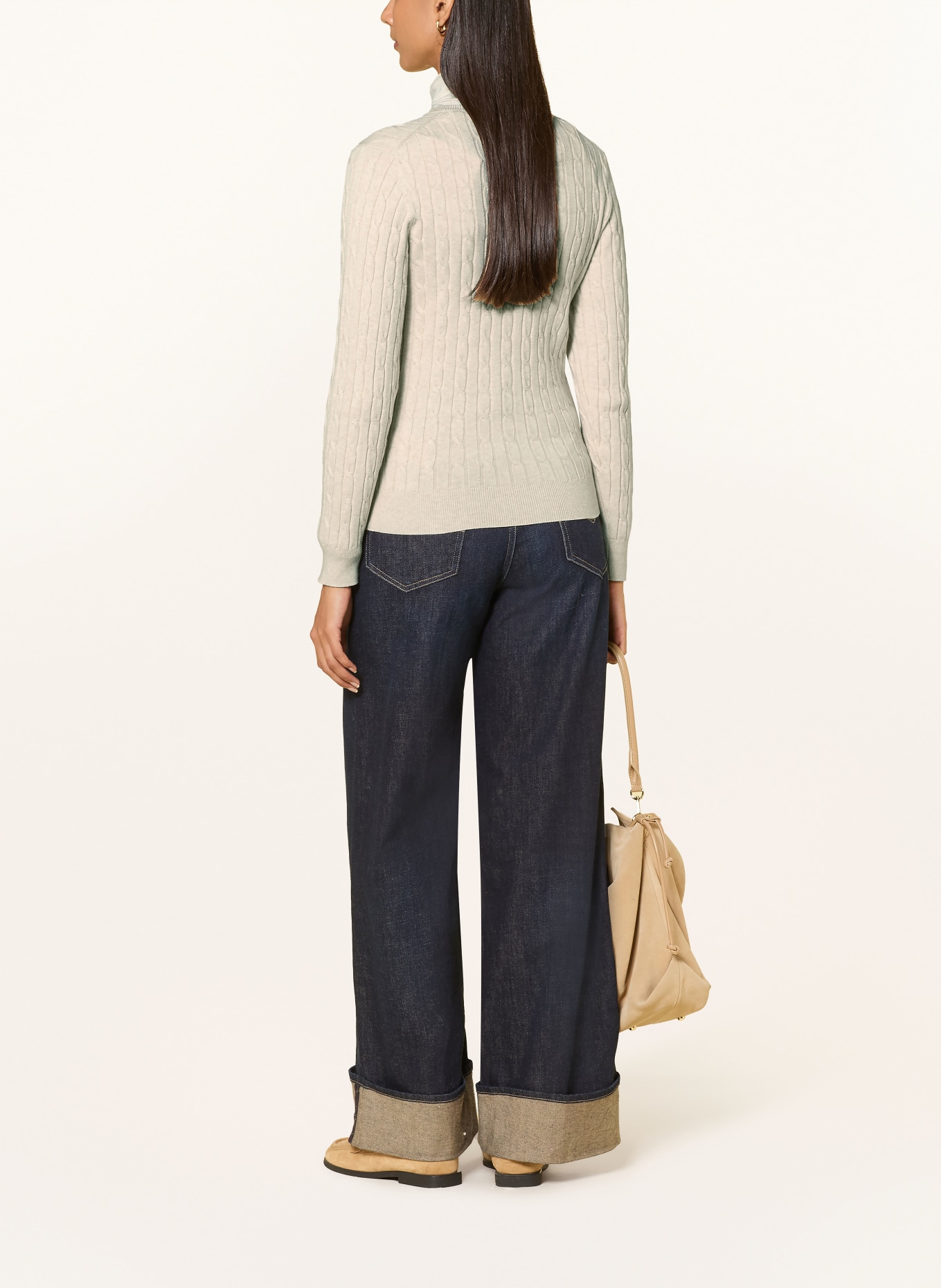 GANT vest: LICHTBRUIN
