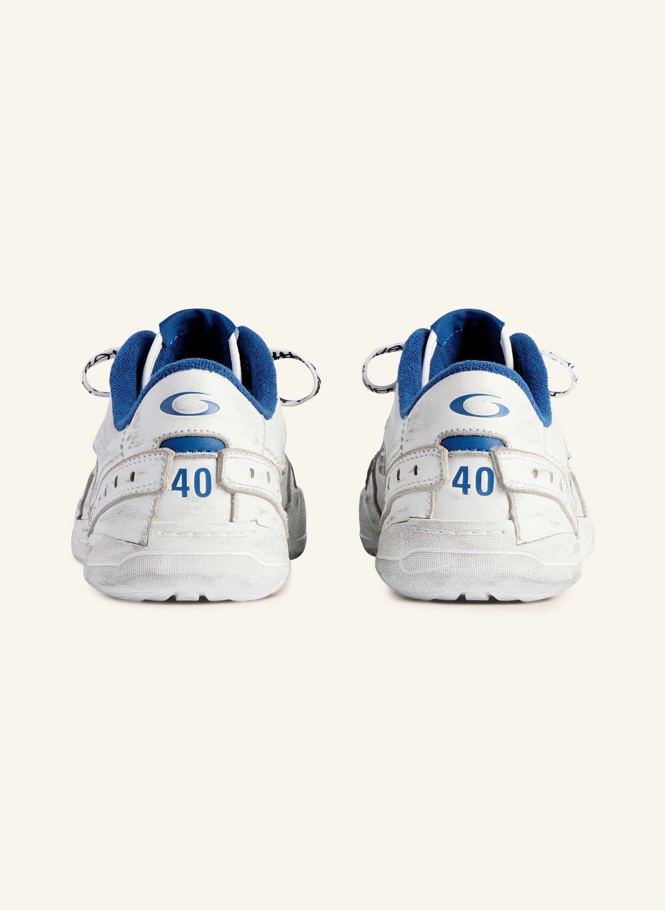 BALENCIAGA Sneaker: WEISS / BLAU