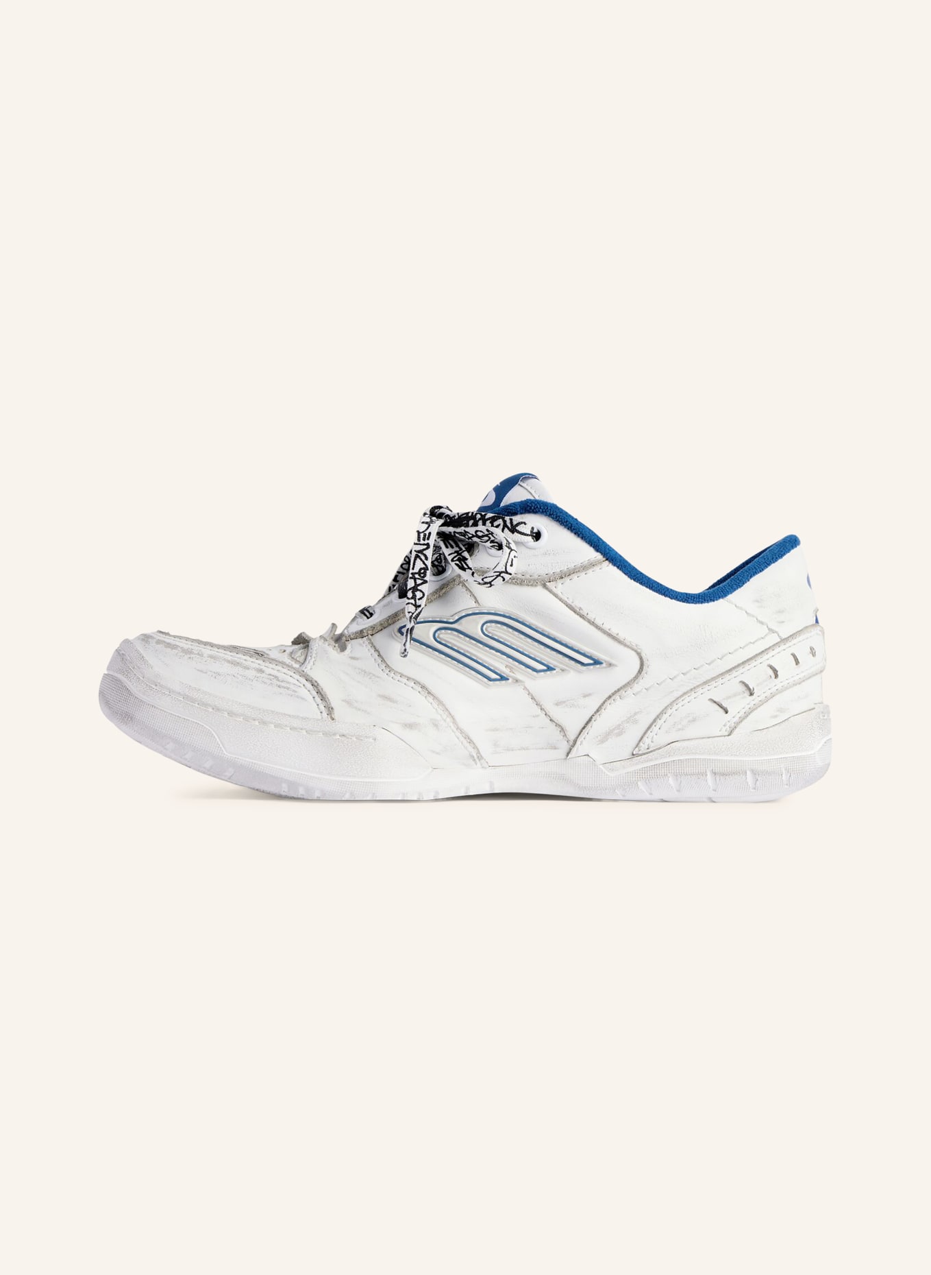 BALENCIAGA Sneaker: WEISS / BLAU