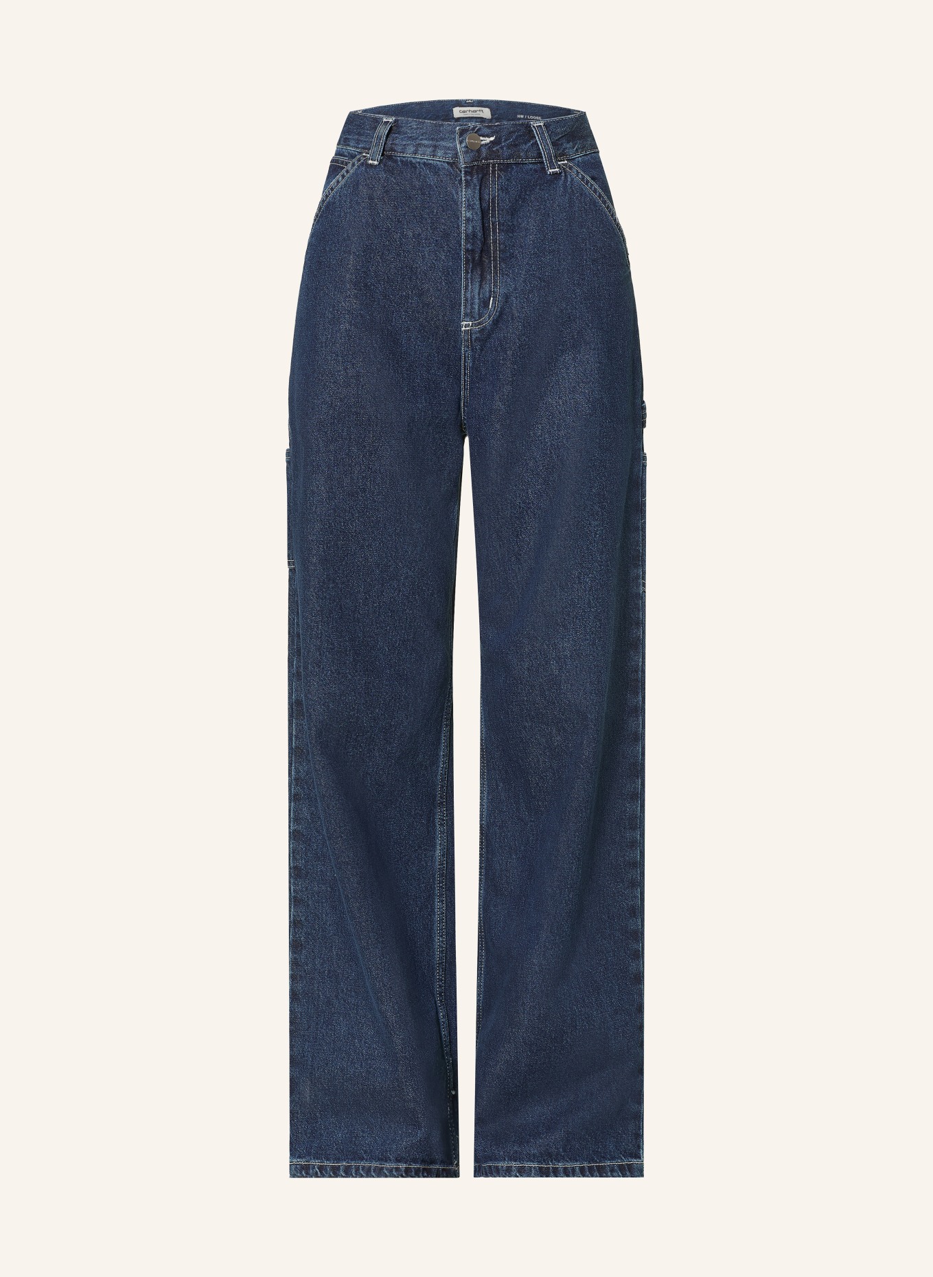 carhartt WIP Wide Leg Jeans JENS: 0106 Blue stone washed