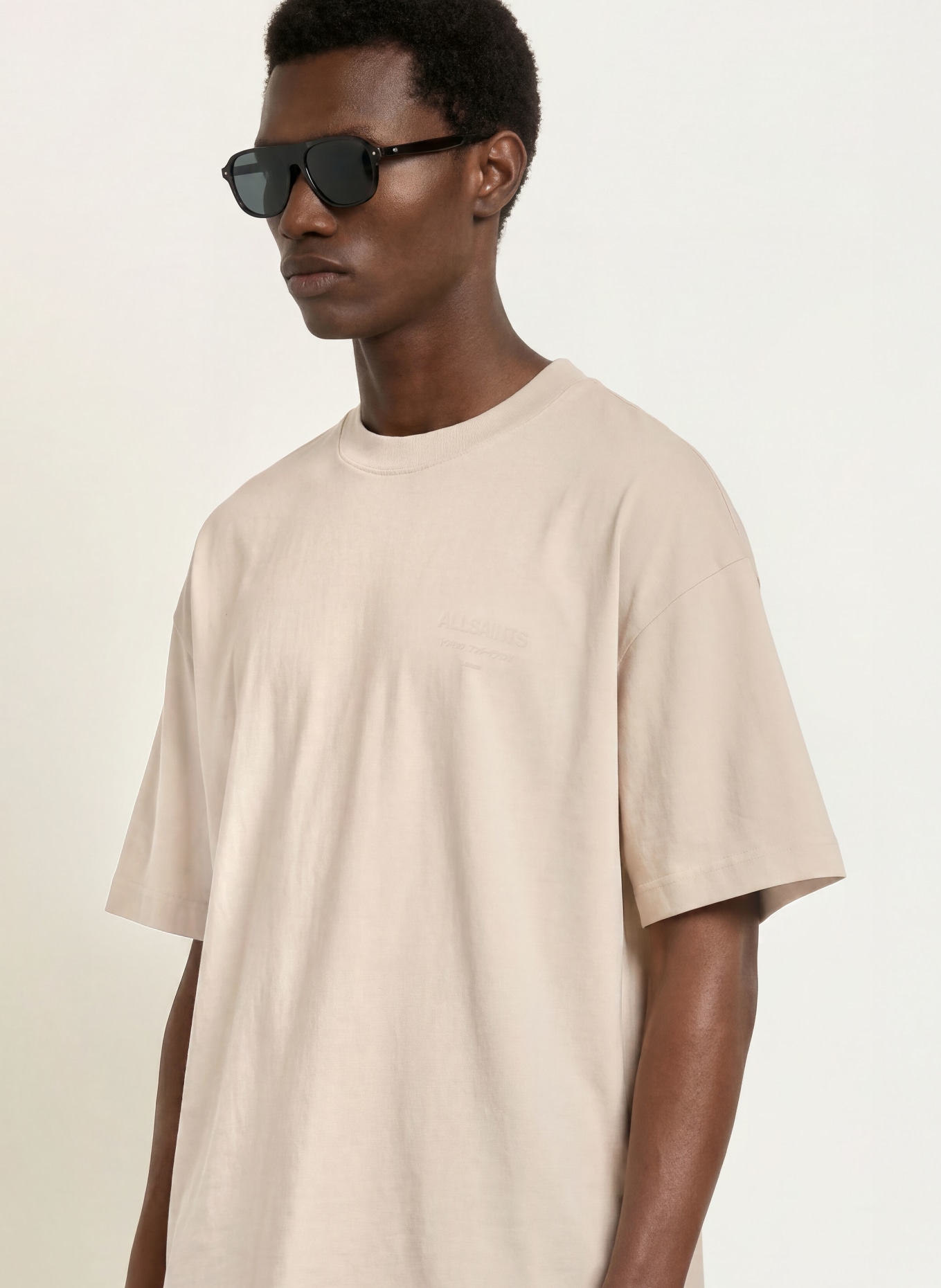 ALLSAINTS T-Shirt XANDER: CREME