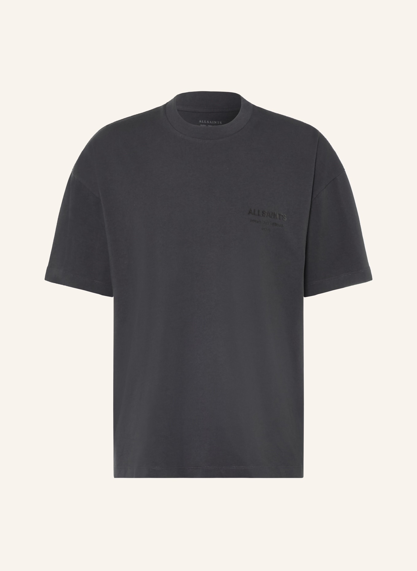 ALLSAINTS T-Shirt XANDER: DUNKELGRAU