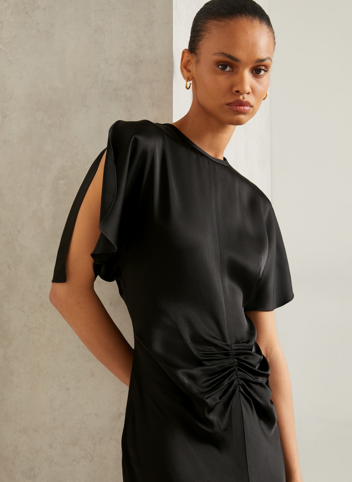 VICTORIA BECKHAM Abendkleid: SCHWARZ