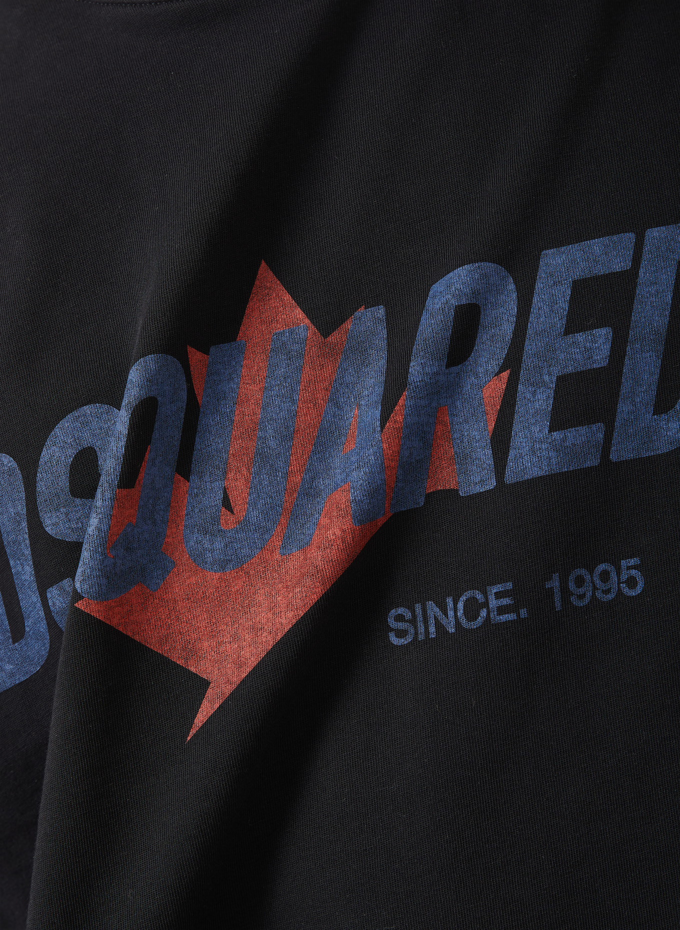 DSQUARED2 koszulka: CZARNY / CIEMNOCZERWONY / GRANATOWY