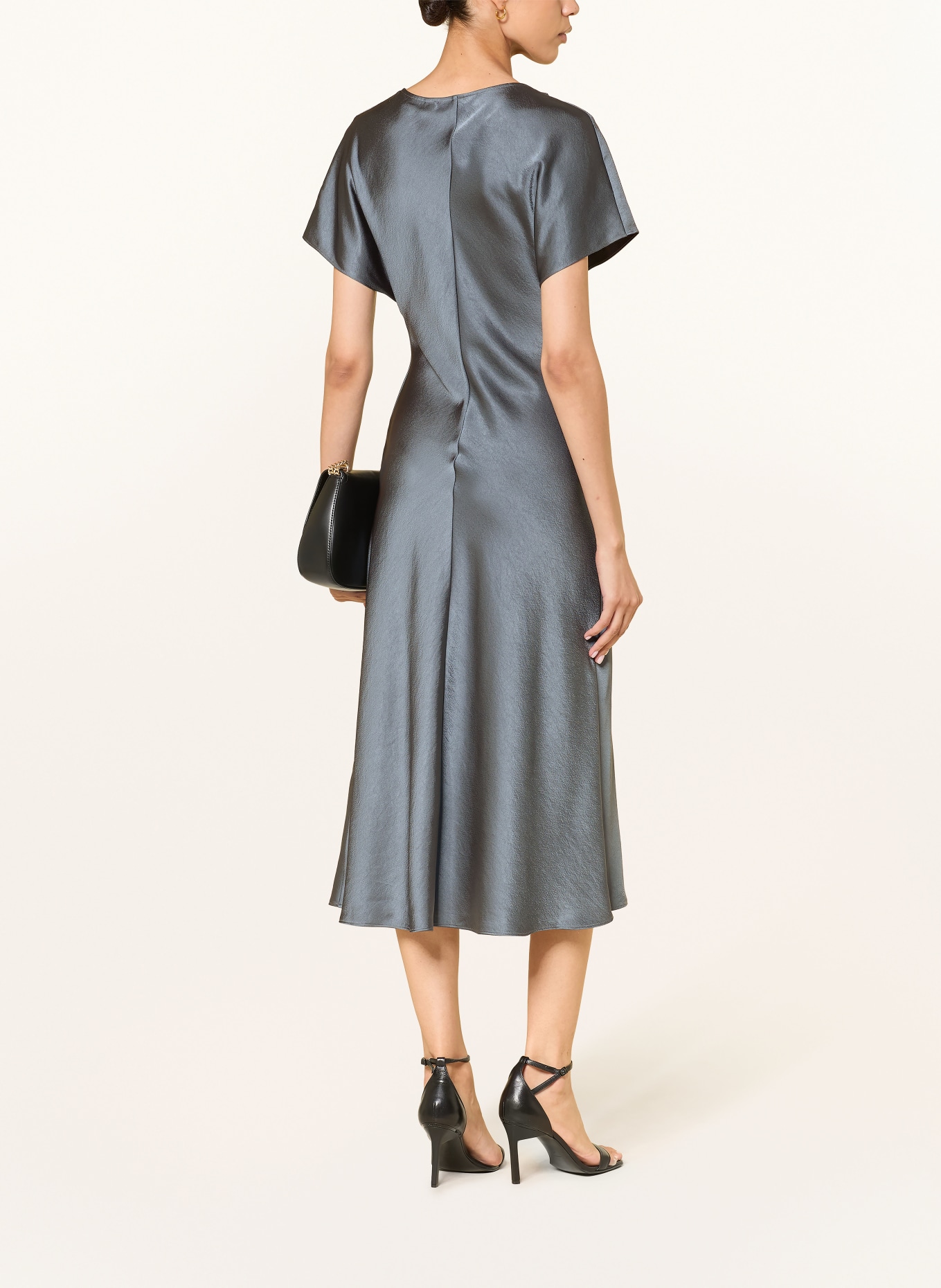 TED BAKER Robe DASCHA: BLEU GRIS