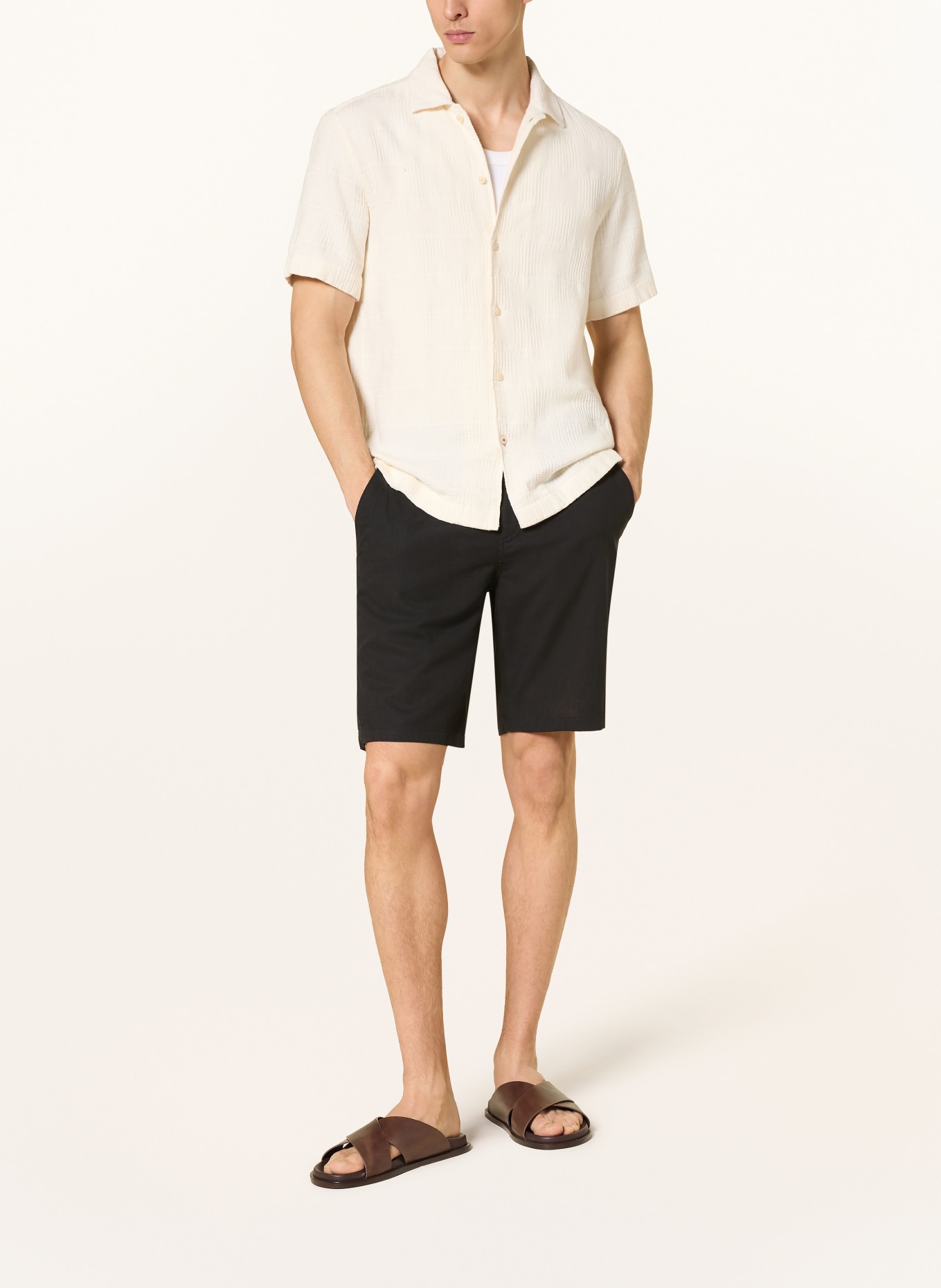 JOOP! JEANS Shorts RUSS Regular Fit: SCHWARZ