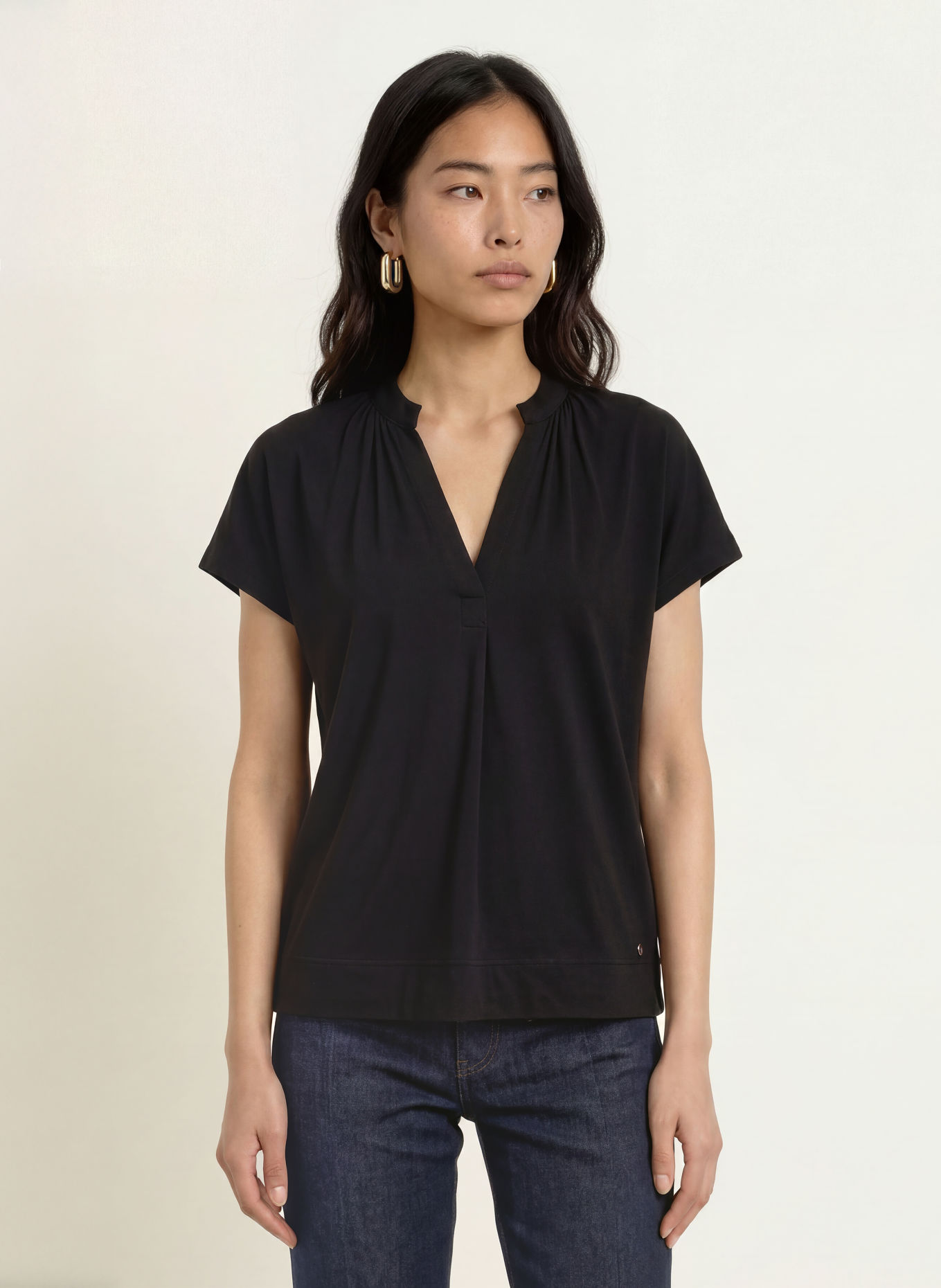 MOS MOSH T-shirt MMSHIRA: NOIR