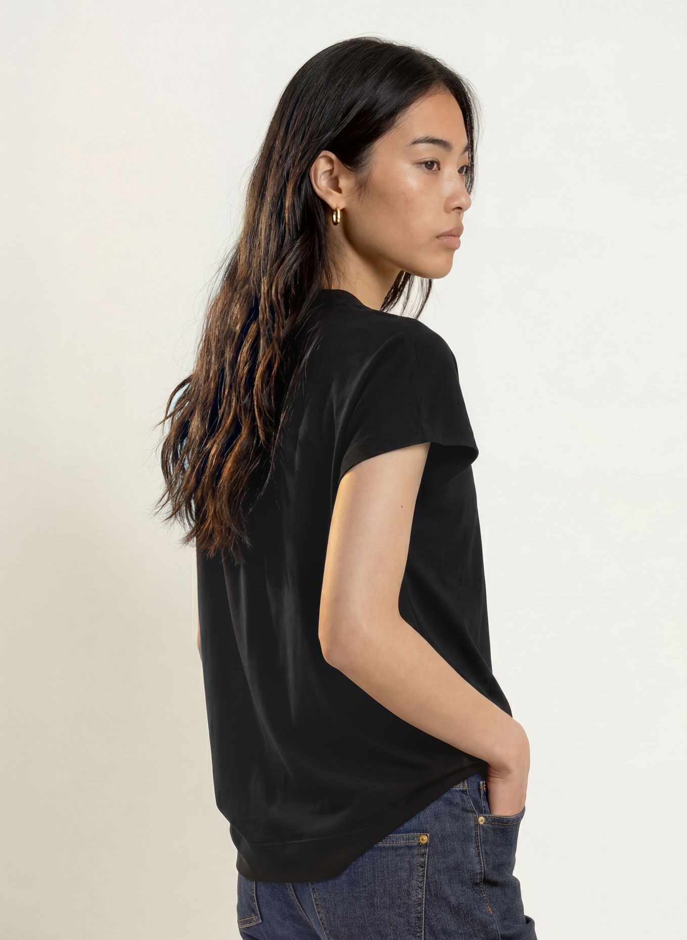MOS MOSH T-shirt MMSHIRA: NOIR