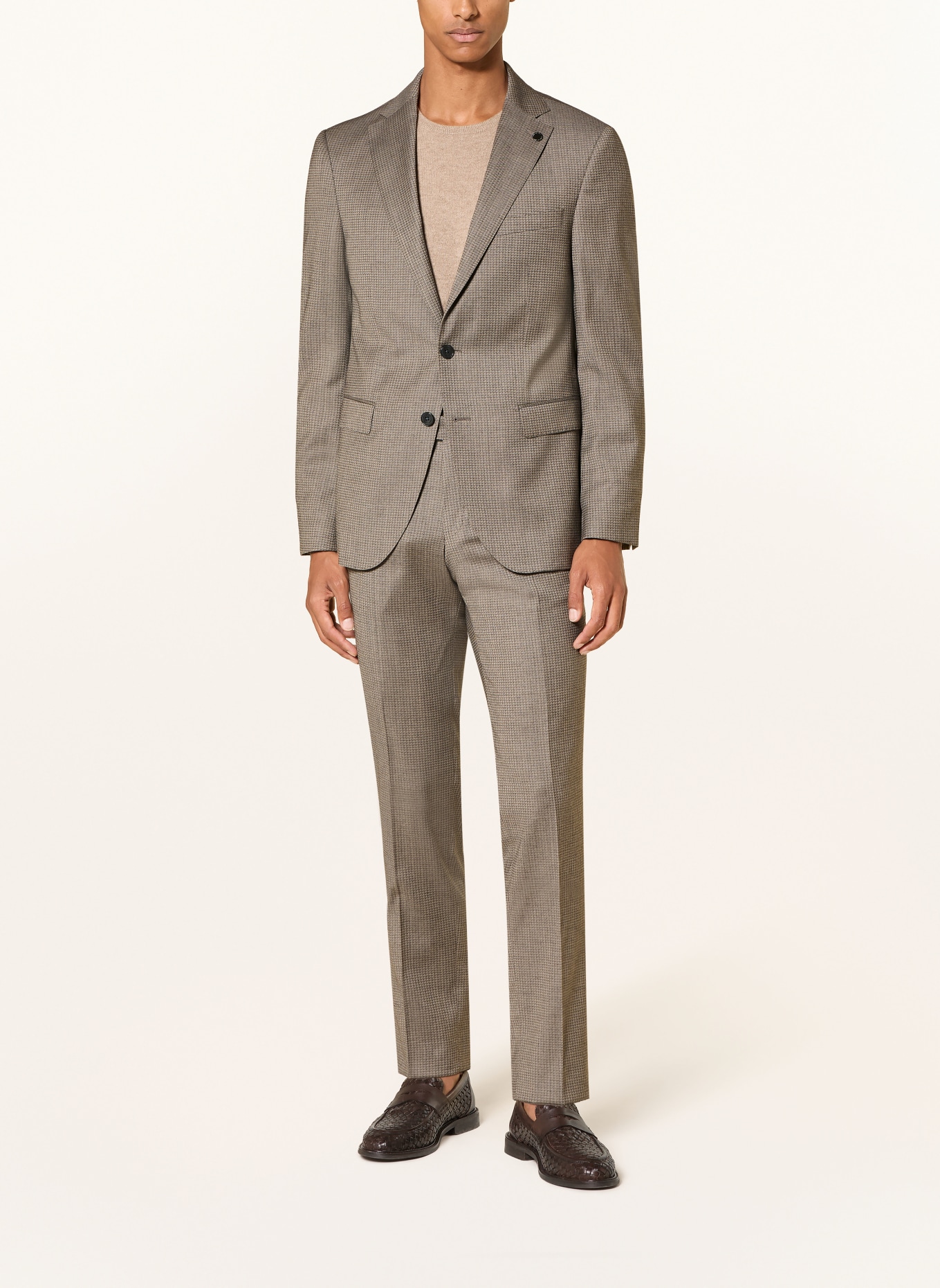 BALDESSARINI Extra slim fit suit jacket: 8225 Coffee Quarz