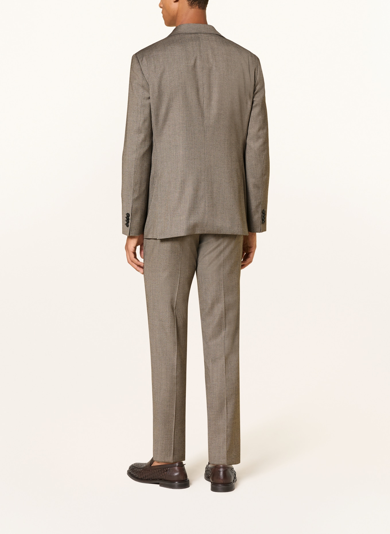 BALDESSARINI Extra slim fit suit jacket: 8225 Coffee Quarz