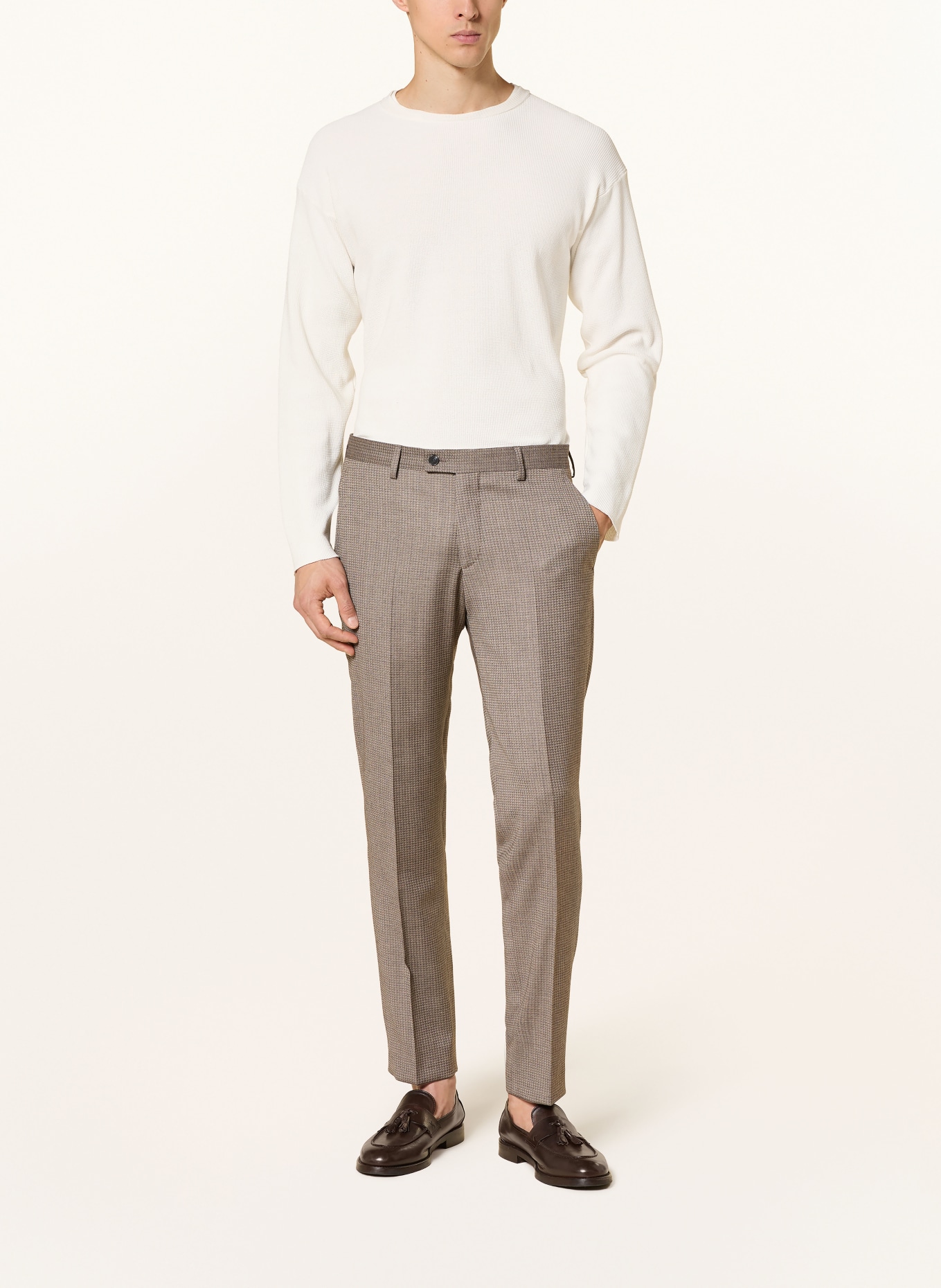 BALDESSARINI Anzugshose Extra Slim Fit: 8225 Coffee Quarz