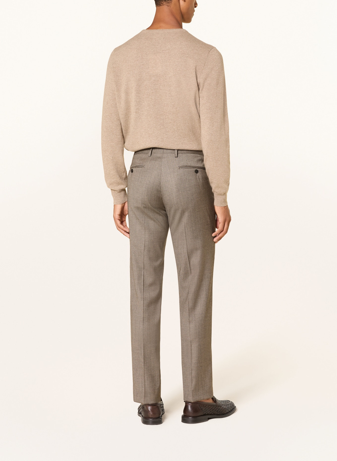 BALDESSARINI Extra Slim Fit Suit Pants: 8225 Coffee Quarz