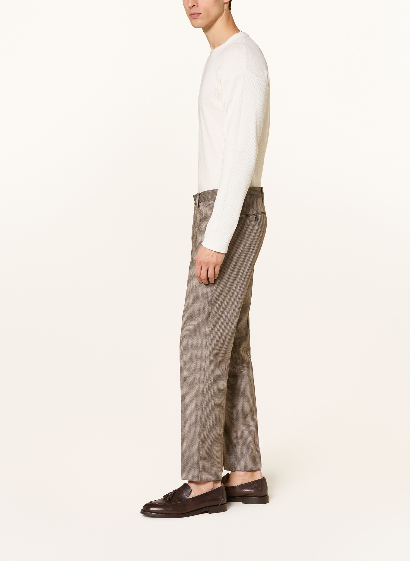 BALDESSARINI Anzugshose Extra Slim Fit: 8225 Coffee Quarz
