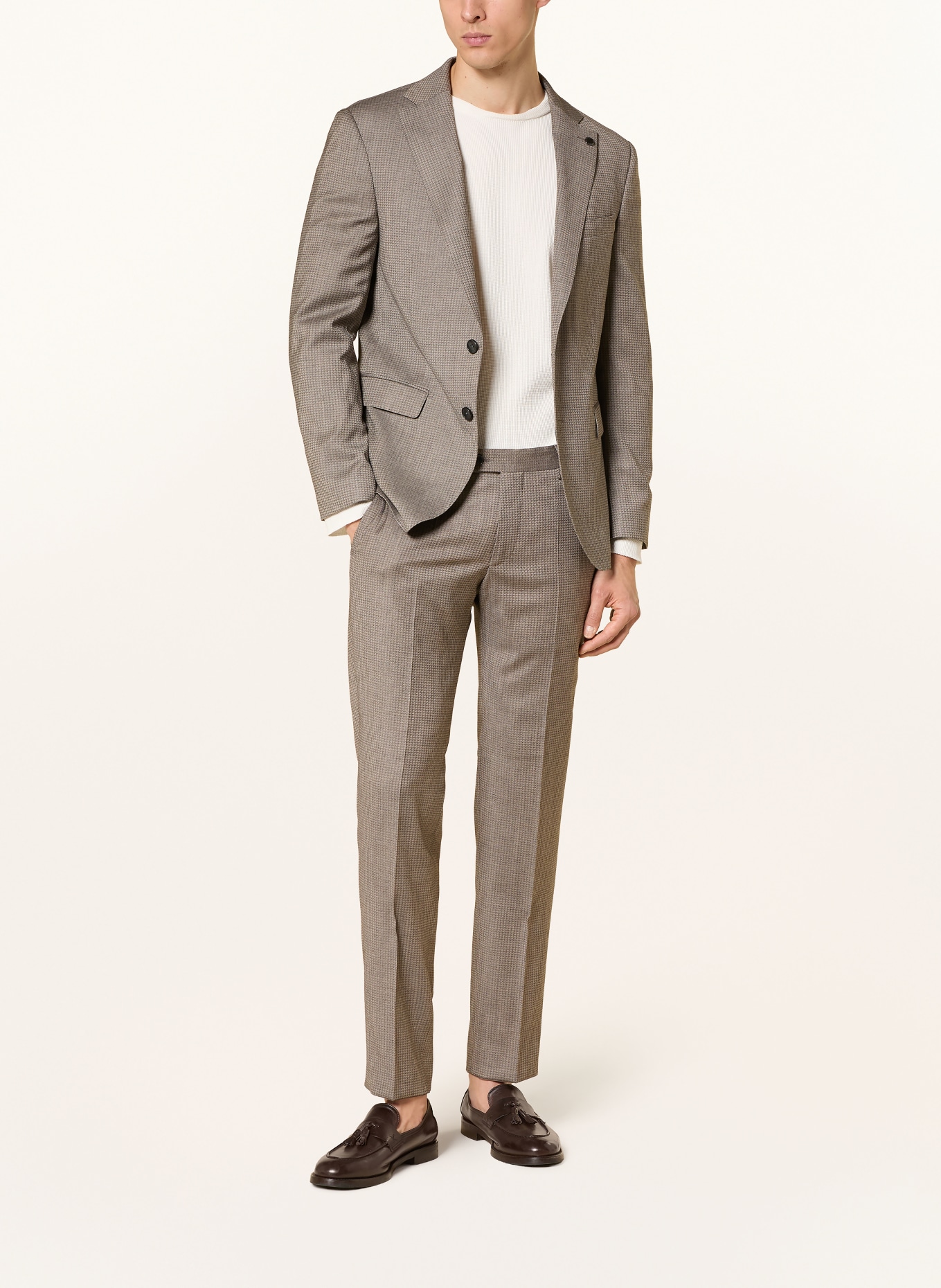 BALDESSARINI Anzugshose Extra Slim Fit: 8225 Coffee Quarz