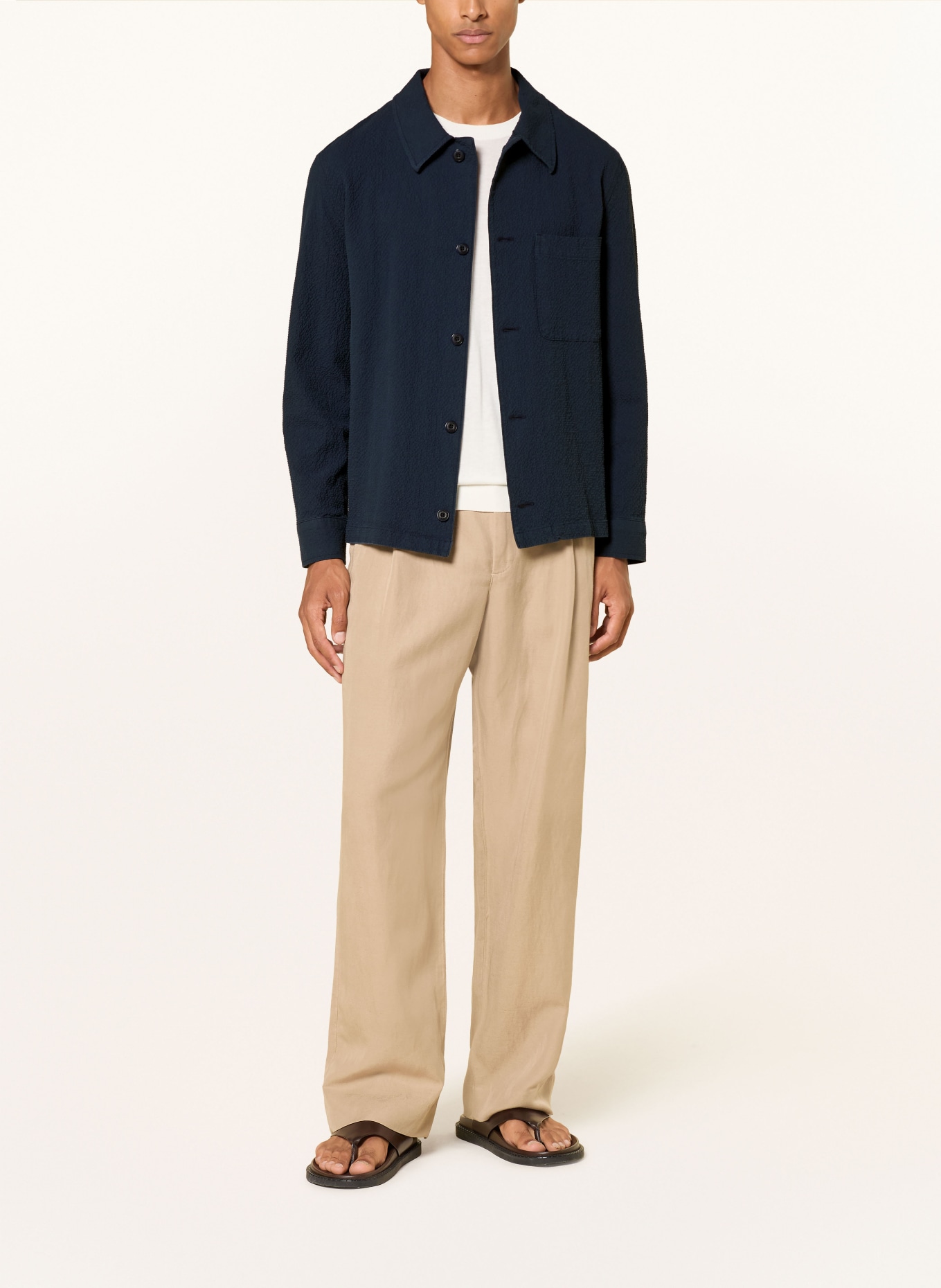 JOOP! JEANS Overshirt JORO: DONKERBLAUW