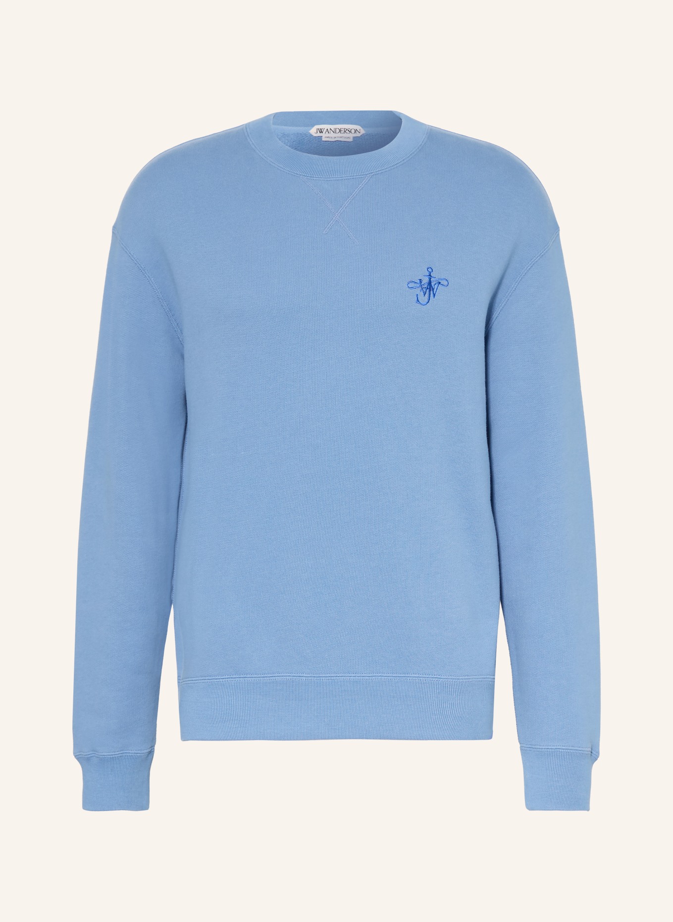 JW ANDERSON mikina: TMAVĚ MODRÁ