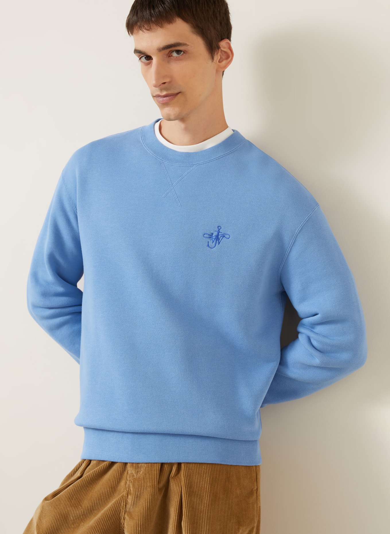 JW ANDERSON mikina: TMAVĚ MODRÁ