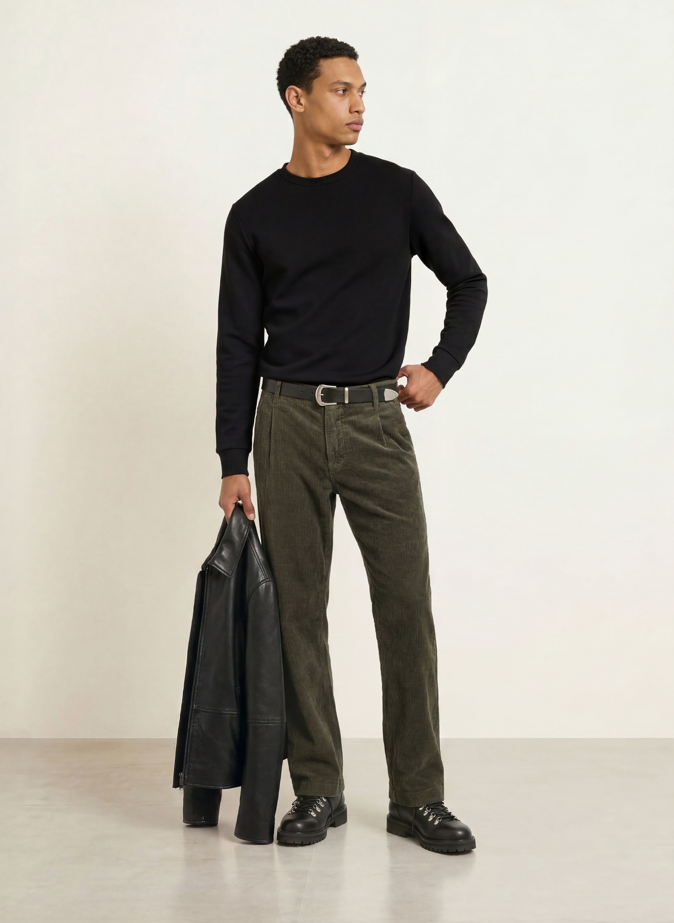 MOS MOSH Gallery Sweatshirt MMGABEL: SCHWARZ
