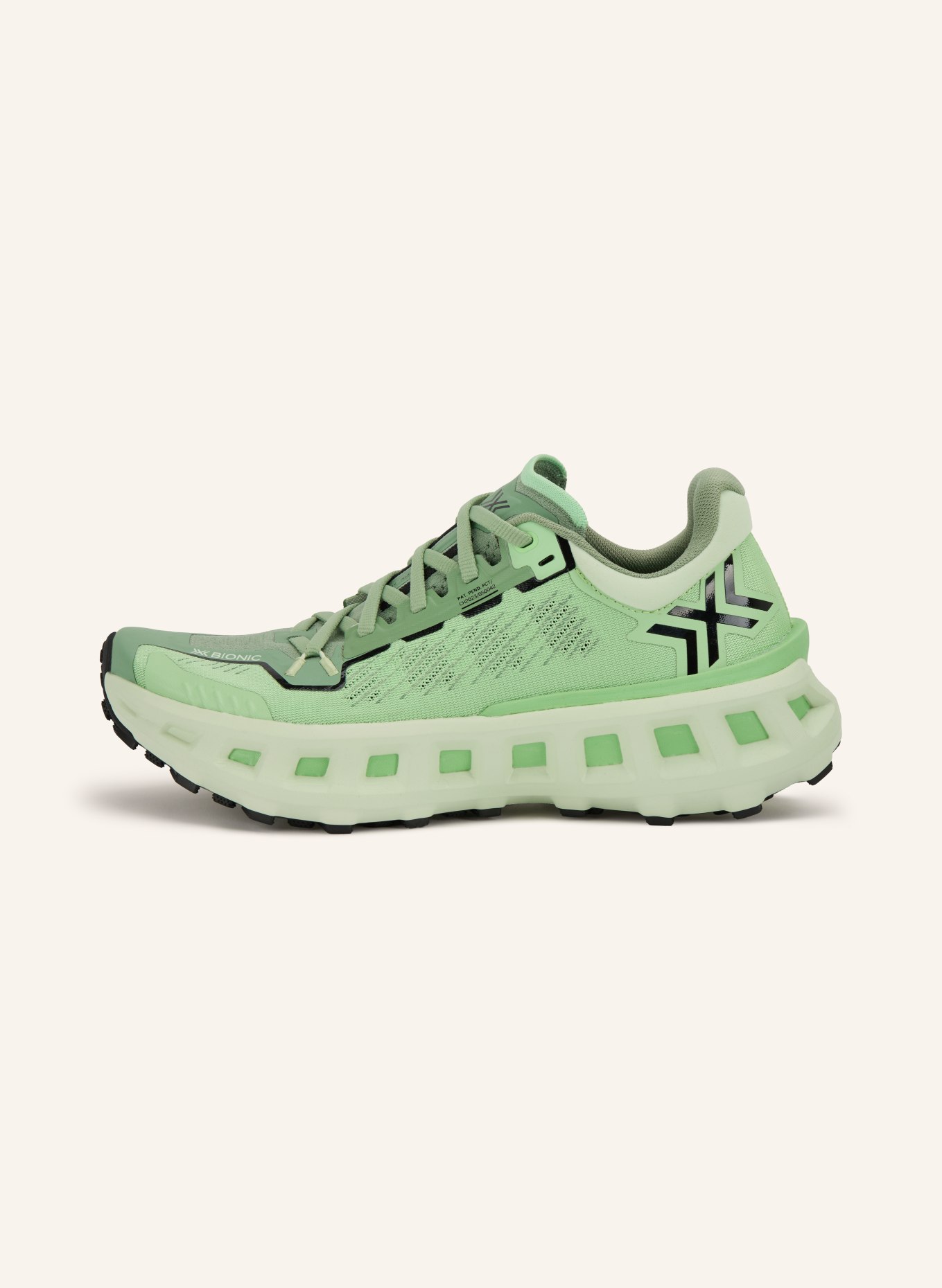 X-BIONIC Trailrunning-Schuhe TERRASKIN X03: HELLGRÜN