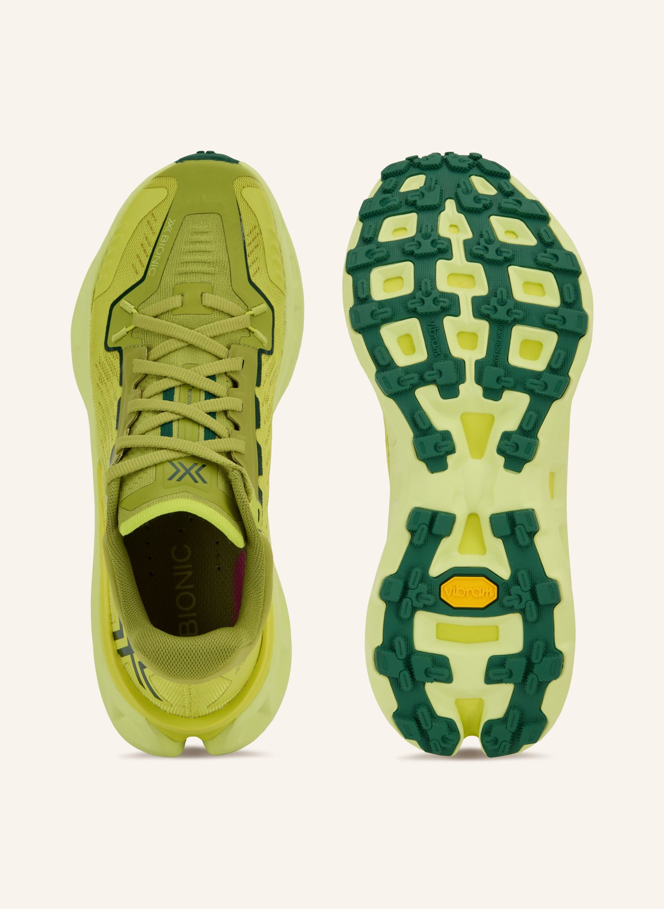 X-BIONIC Trailrunning-Schuhe TERRASKIN X03: NEONGELB