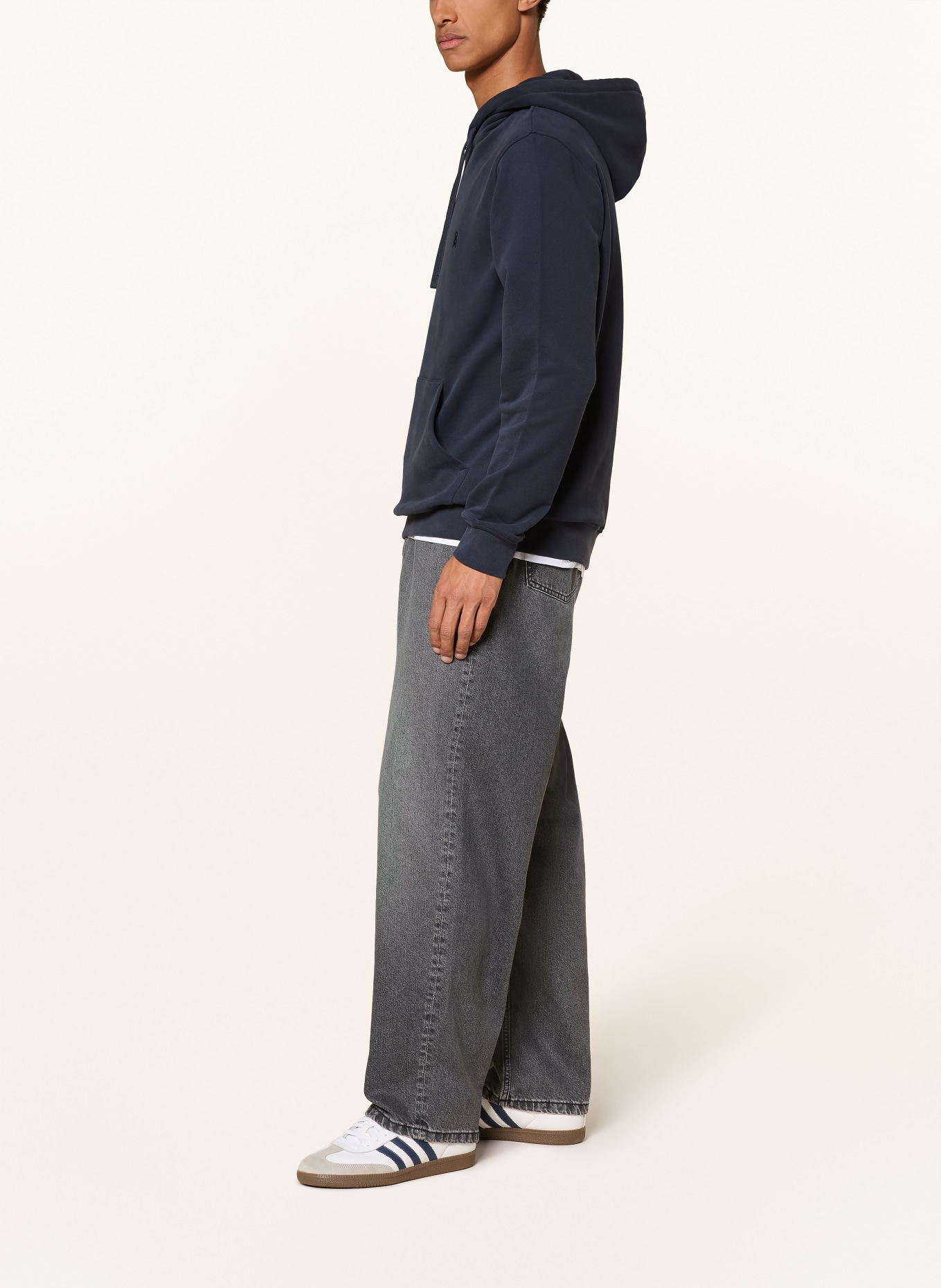 ARMEDANGELS PAARLO Hoodie: DARK BLUE