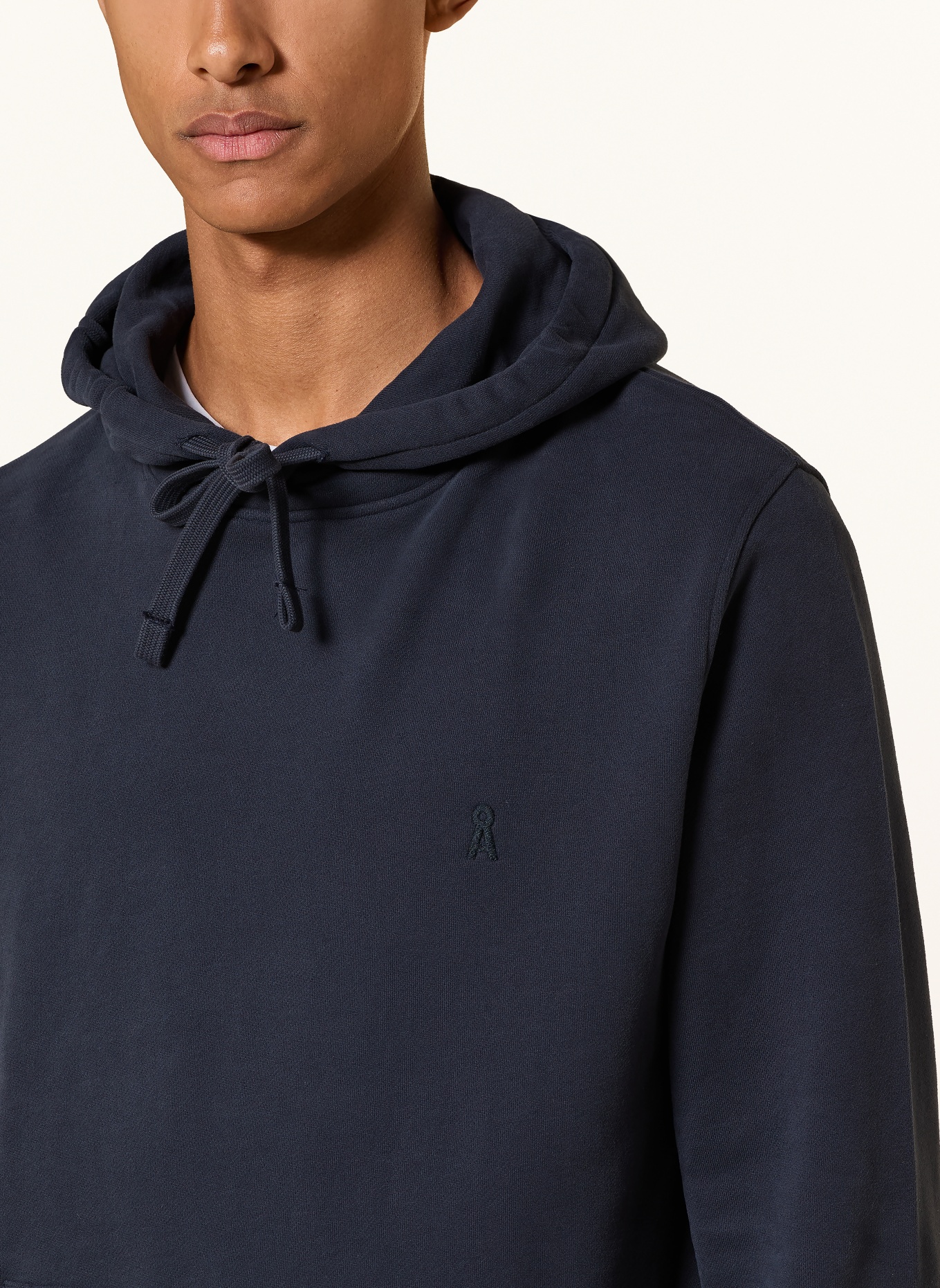 ARMEDANGELS PAARLO Hoodie: DARK BLUE