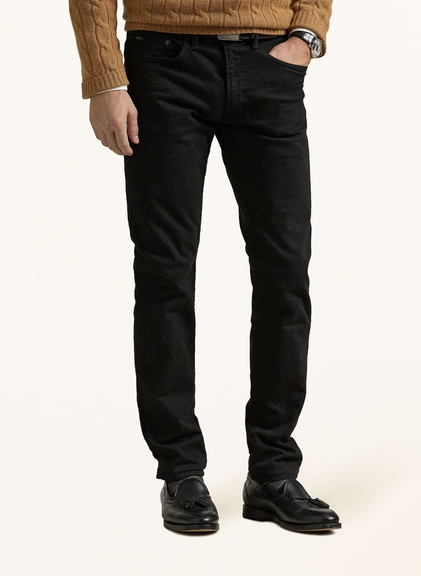 POLO RALPH LAUREN Jeans SULLIVAN Slim Fit: 001 HDN BLACK