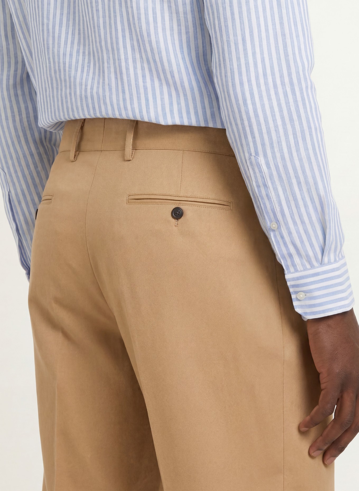 STRELLSON JAROD2 Loose Fit Pants: CAMEL