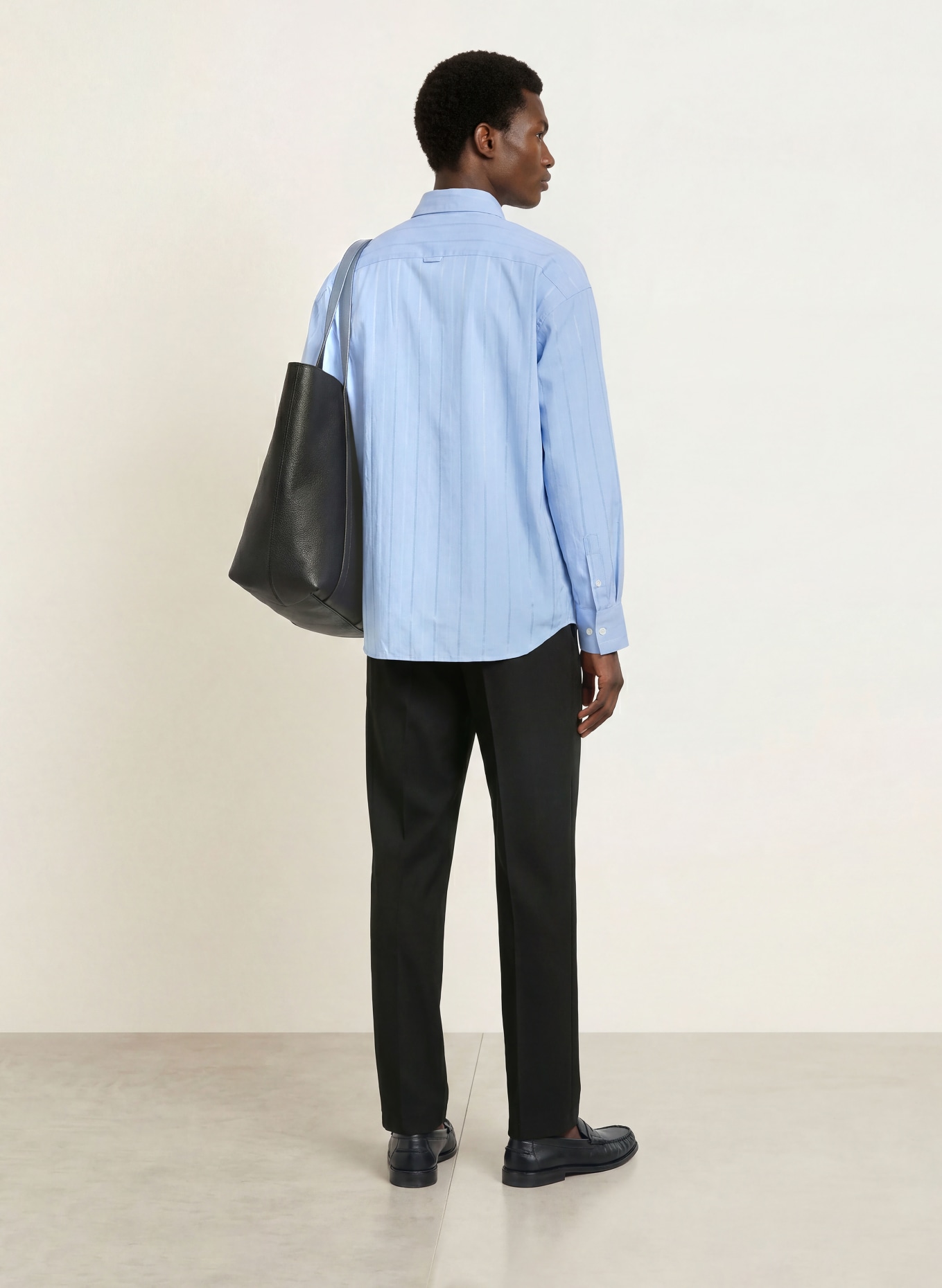 STRELLSON JAROD2 Loose Fit Pants: BLACK