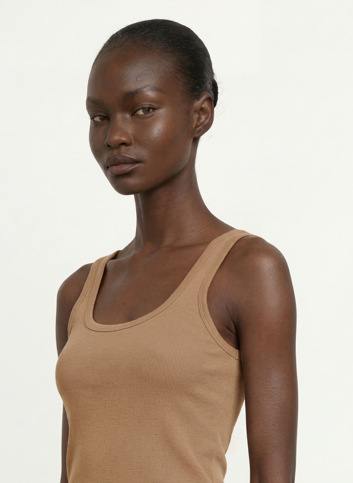 REISS Top VIOLET: COGNAC