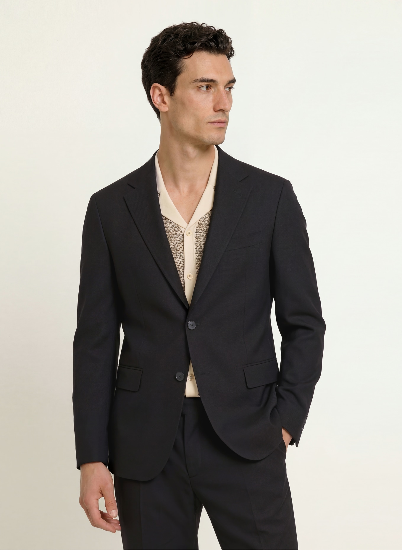 STRELLSON ARI Slim Fit Suit Jacket: 001 Black 001