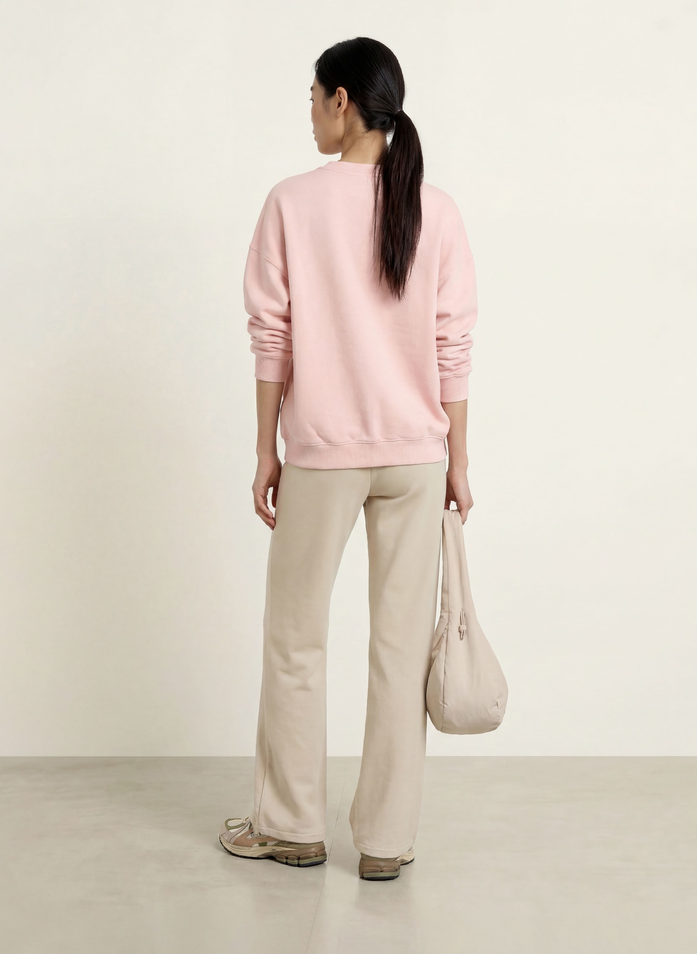 PEGADOR LEIRIA Sweatpants: LIGHT BROWN
