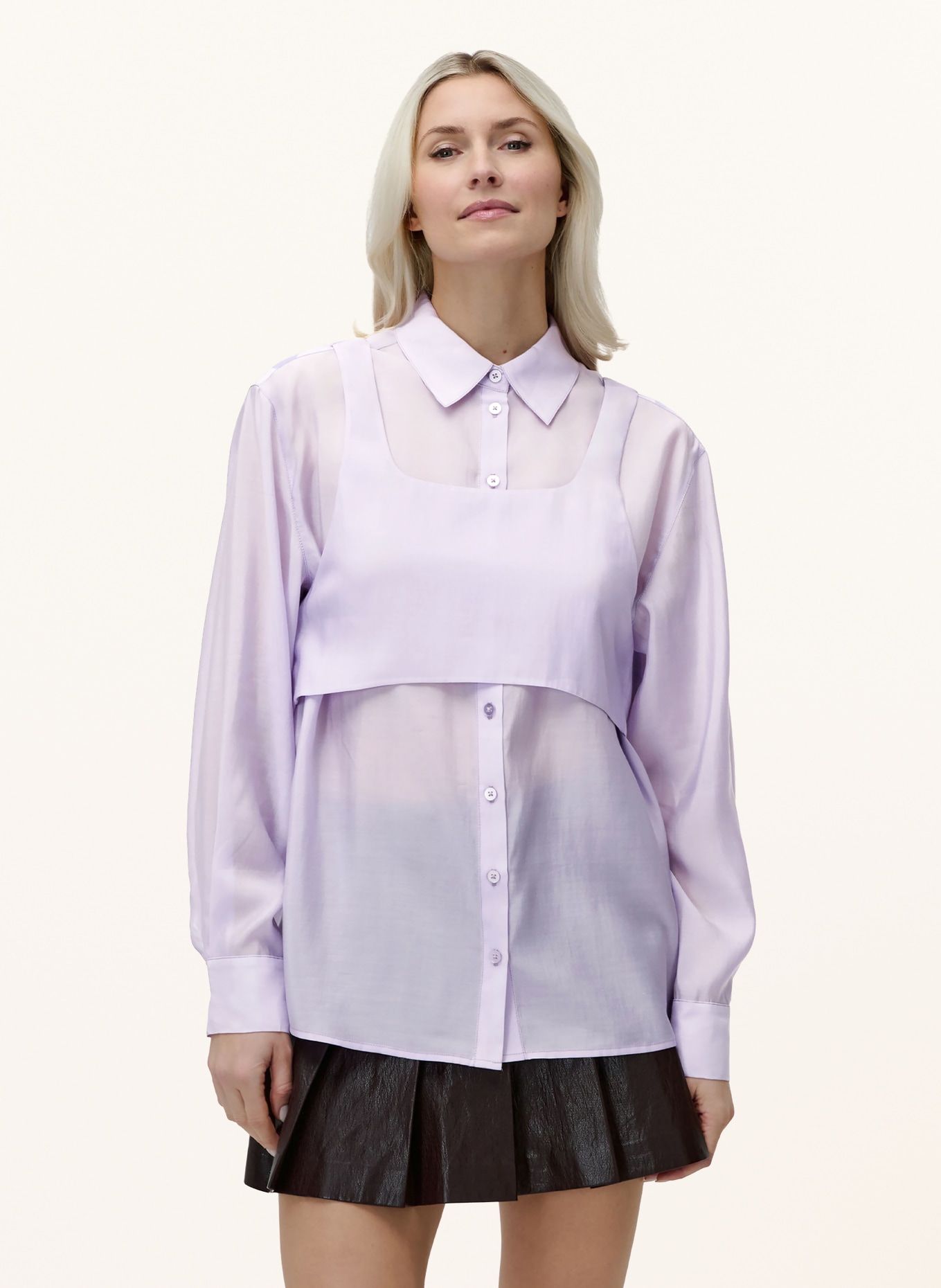 LeGer Studio Skjortebluse SAMIRA: LYSELILLA