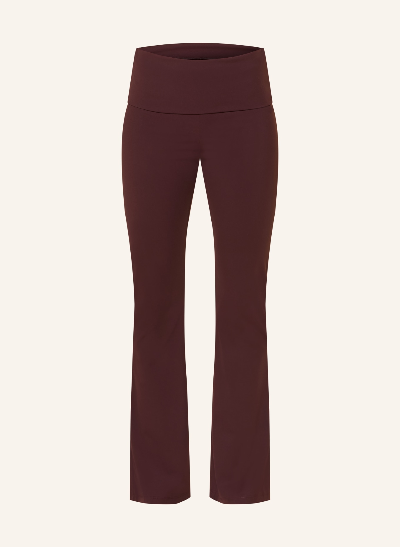 NEO NOIR ULIANNA leggings: DARK RED